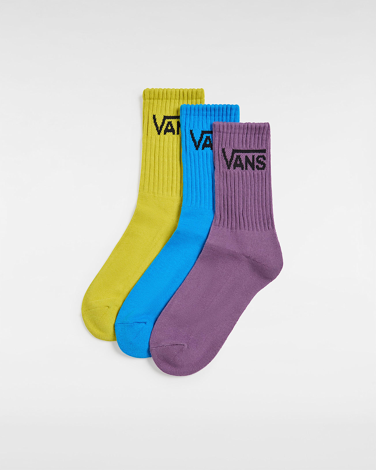 Classic Crew Socks 3 Pairs VANS Purple ALT1