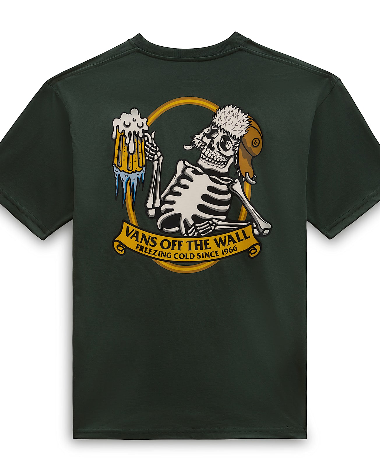 66 Below T-Shirt in Green| Vans UK