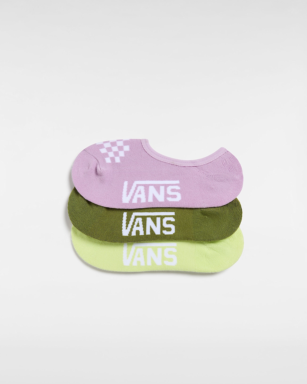 Calcetines invisibles Classic Canoodle para nios 3 pares VANS Lila ALT1