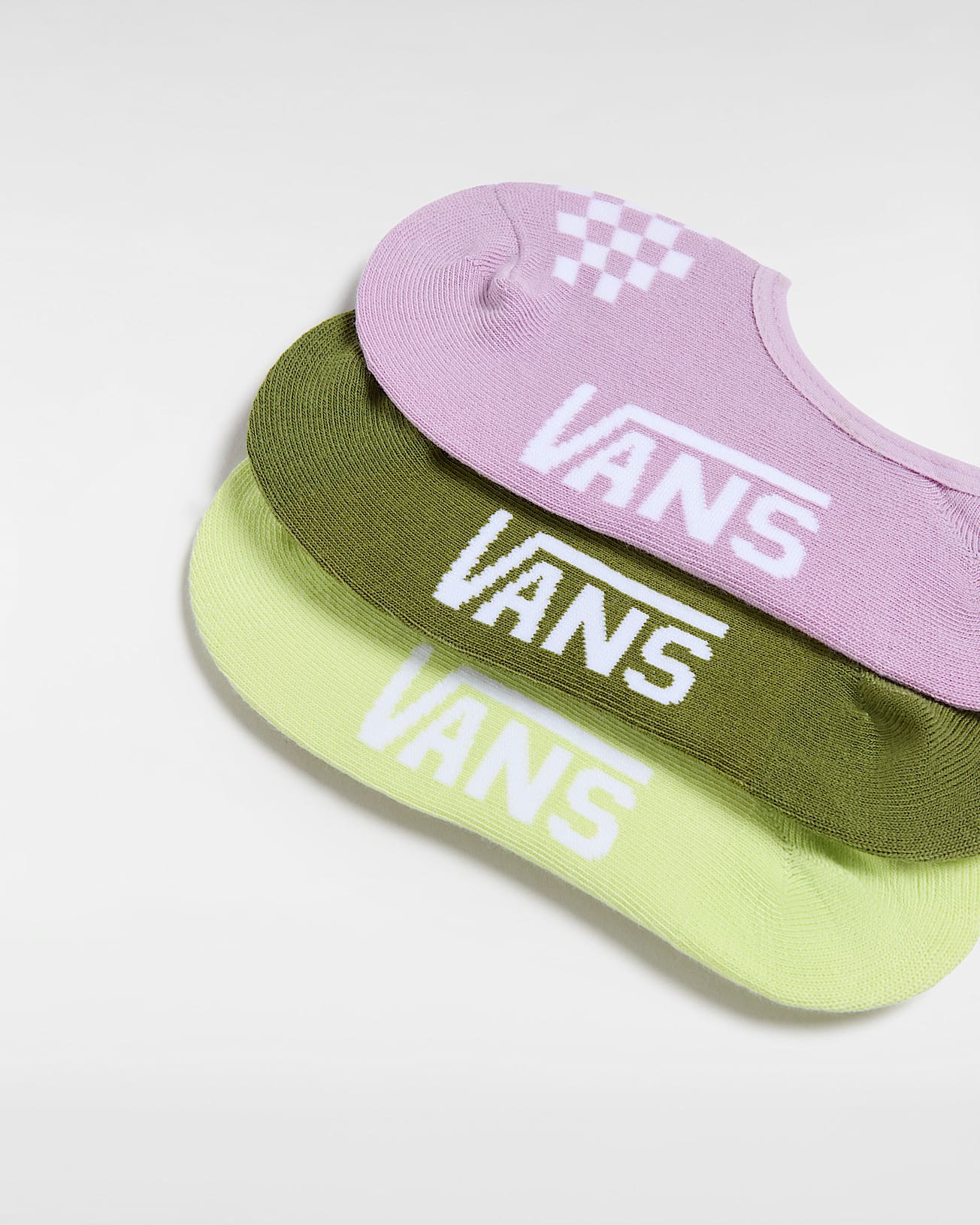 Calcetines invisibles Classic Canoodle para nios 3 pares VANS Lila ALT2