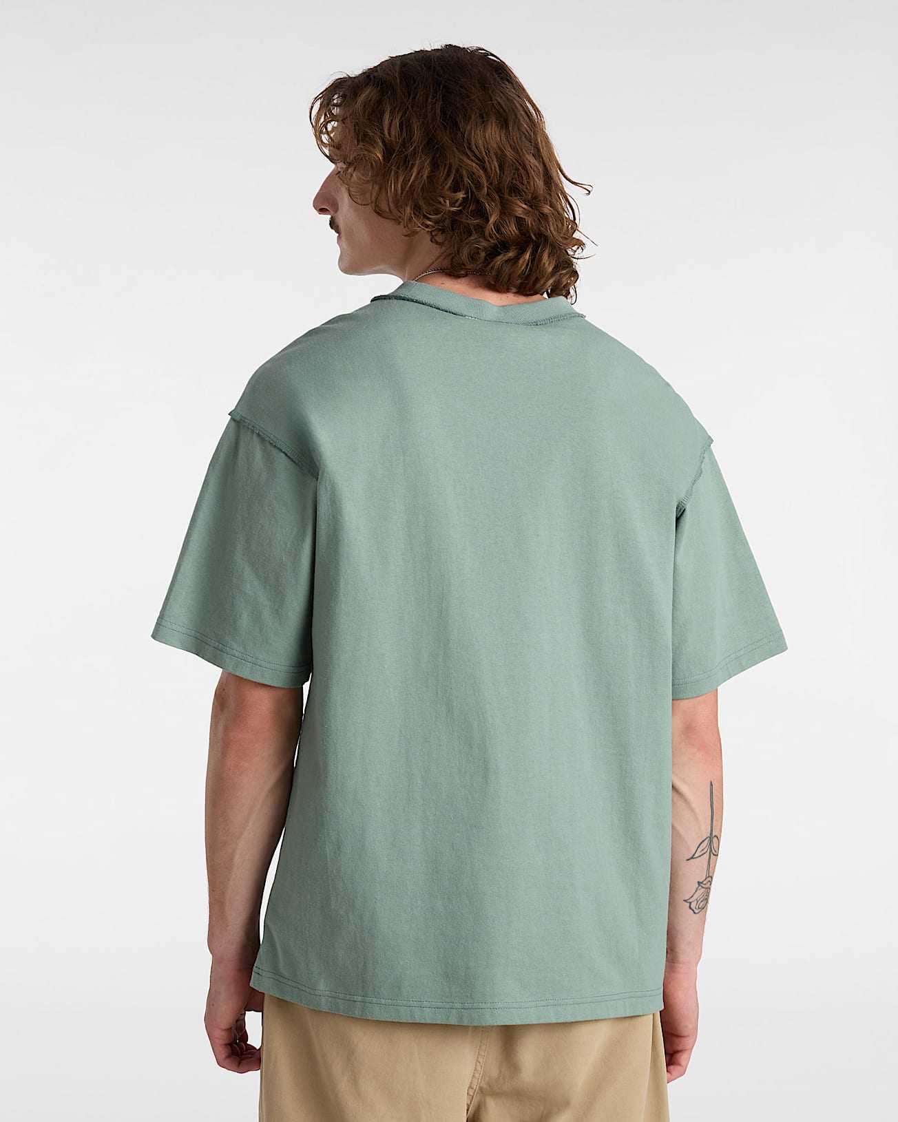 Tshirt  manches courtes Premium VANS Vert ALT3