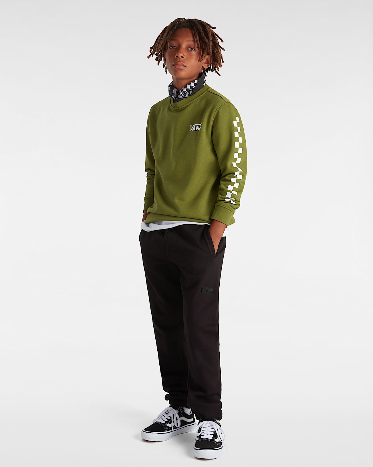 Kids Exposition Check II Crew Sweatshirt (8-14 Years) - 6