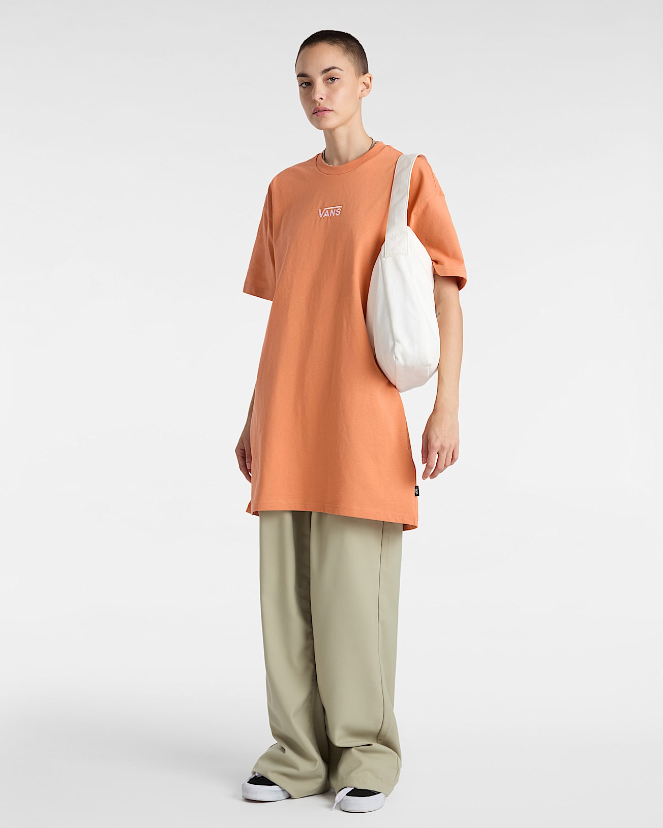 Center Vee Tee Dress - 5