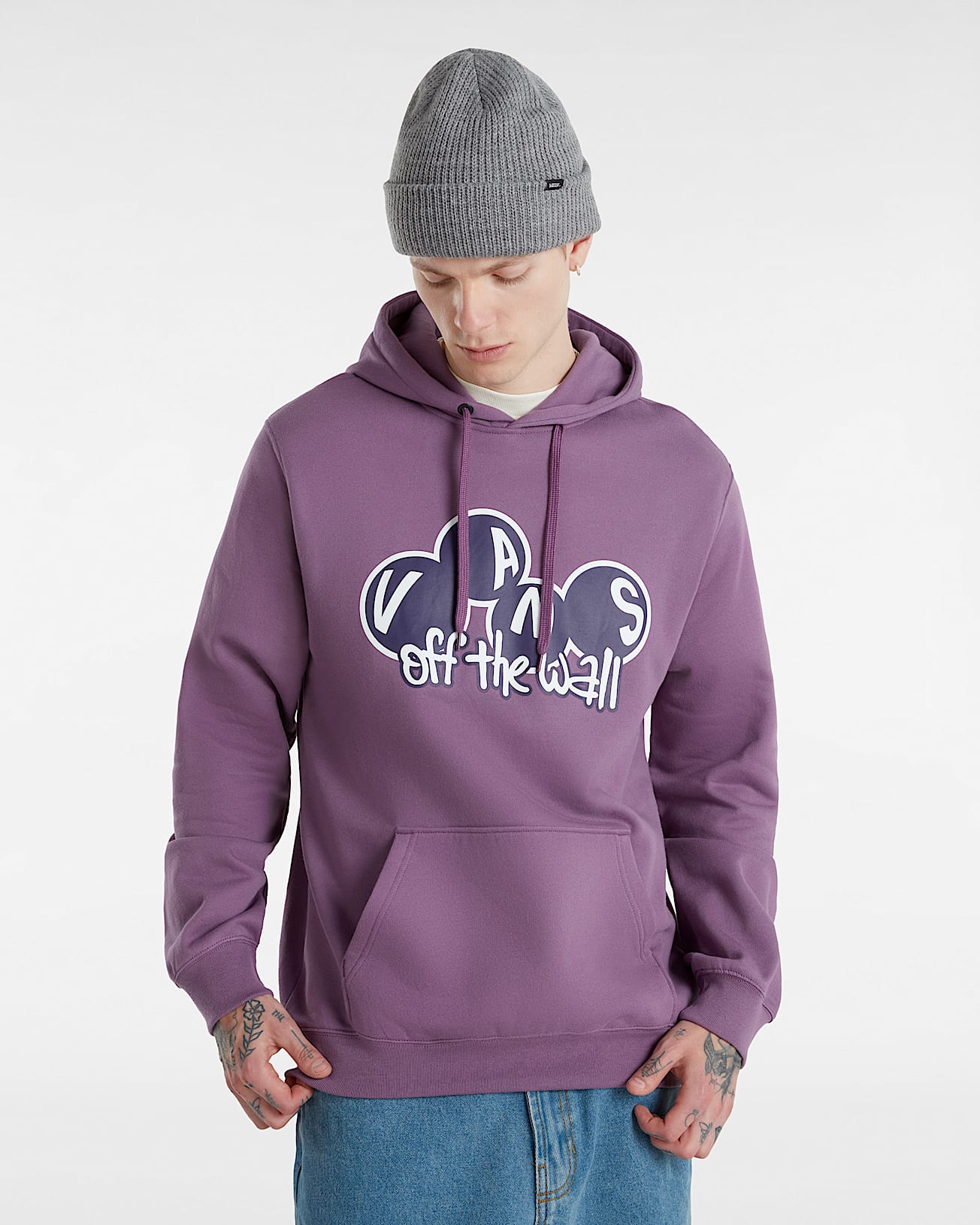 Scuttle Pullover Hoodie VANS Purple ALT2