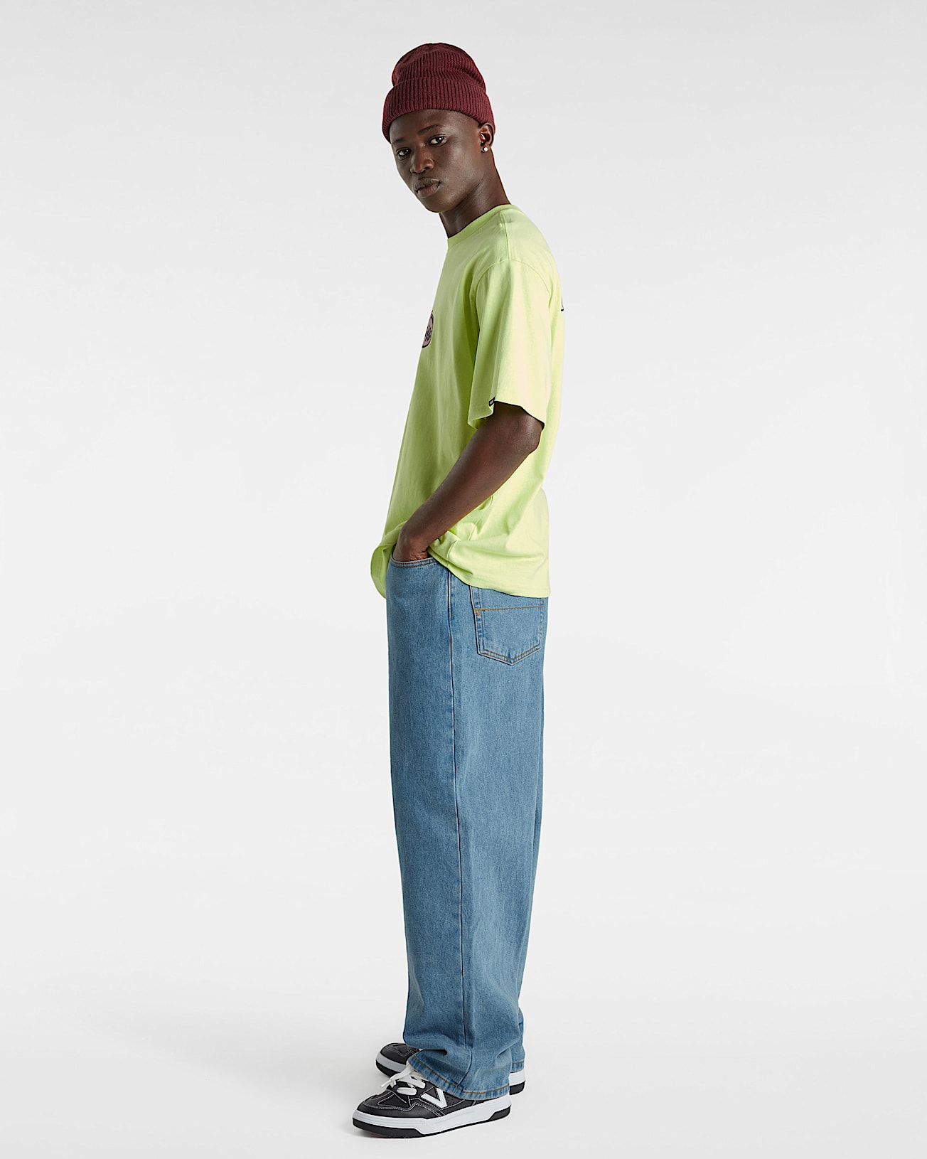 Maglietta Flipside Loose VANS Giallo ALT4