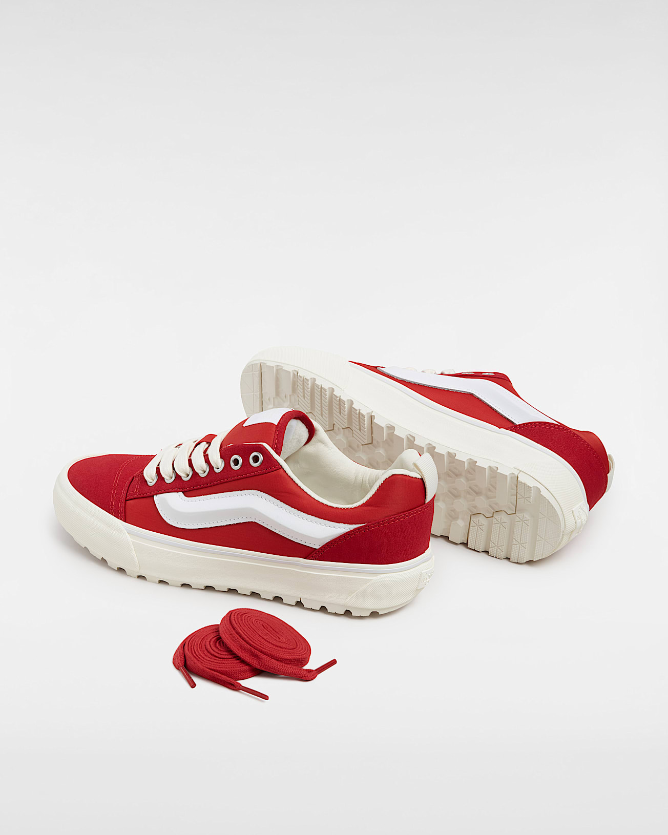 Chaussures Premium Knu Skool MTE1 VANS Rouge ALT2