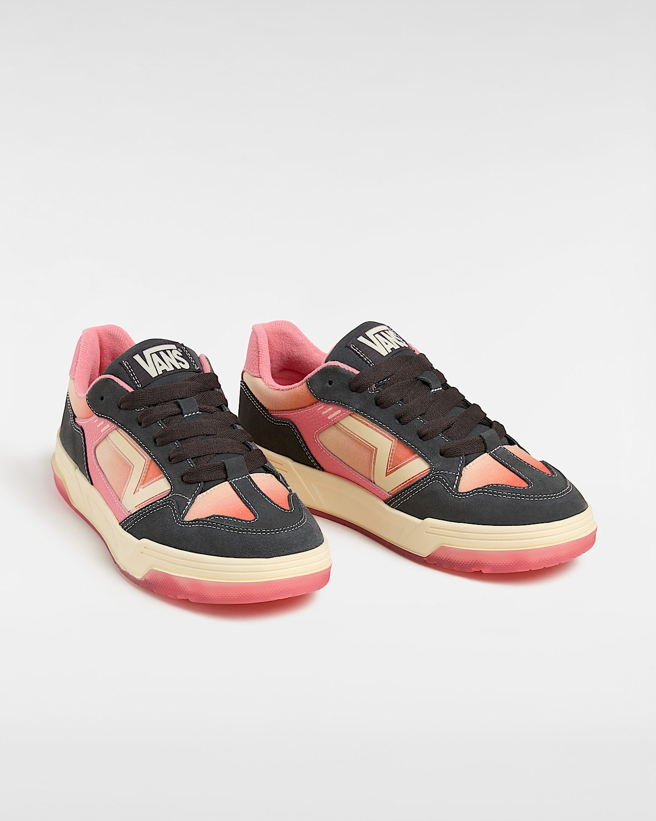 Chaussures en cuir Upland Vintage VANS Orange ALT1