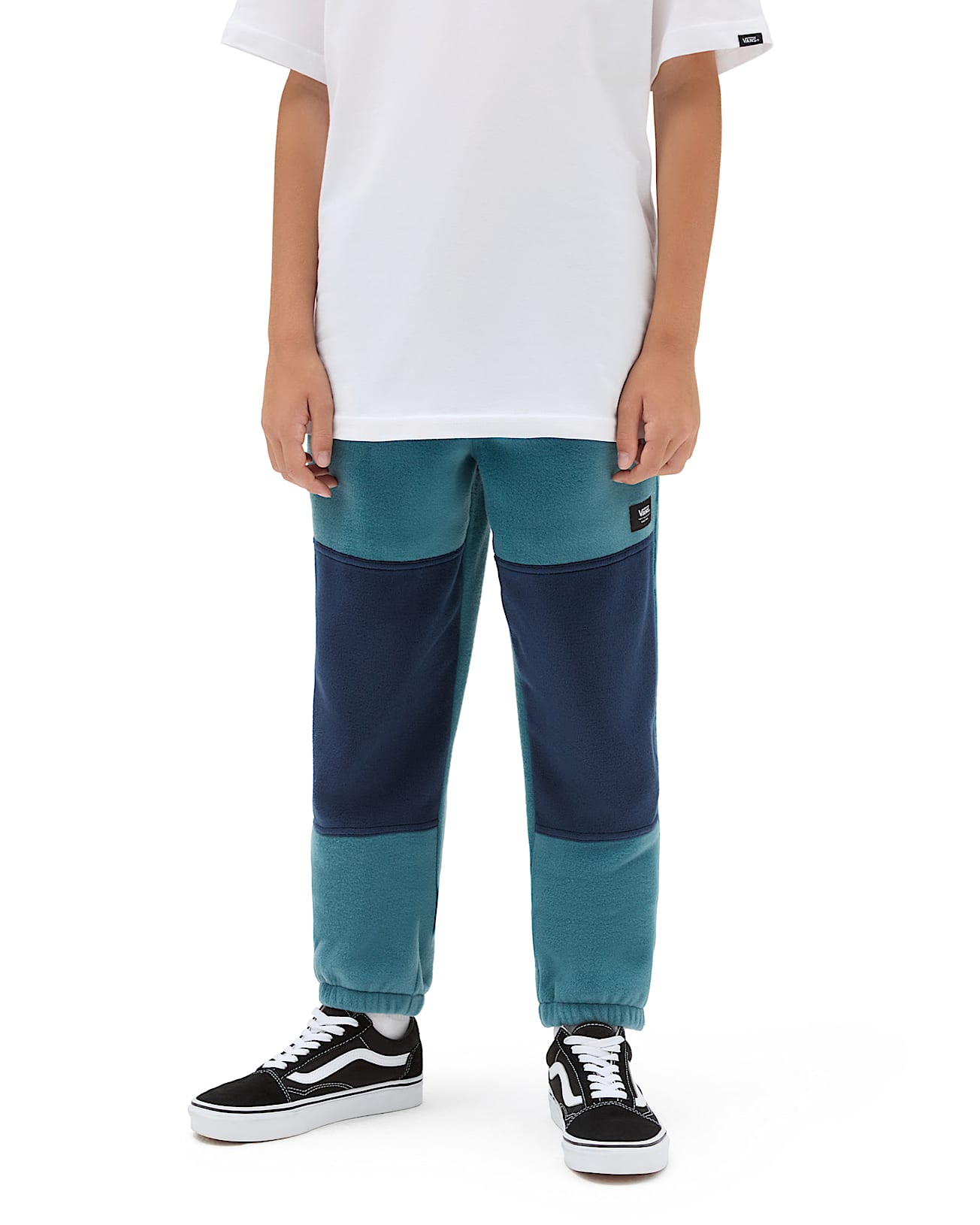 Boys Color Block Fleece Pants (8-14 Years) - 1