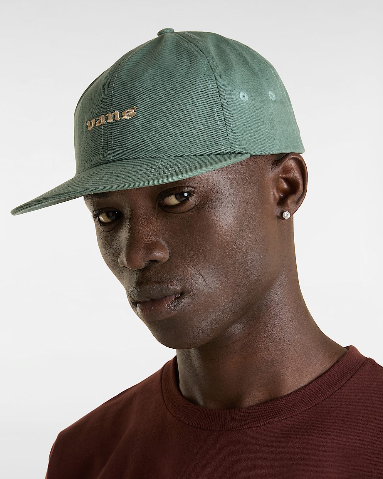 Casquette Cushman jockey VANS Vert ALT3