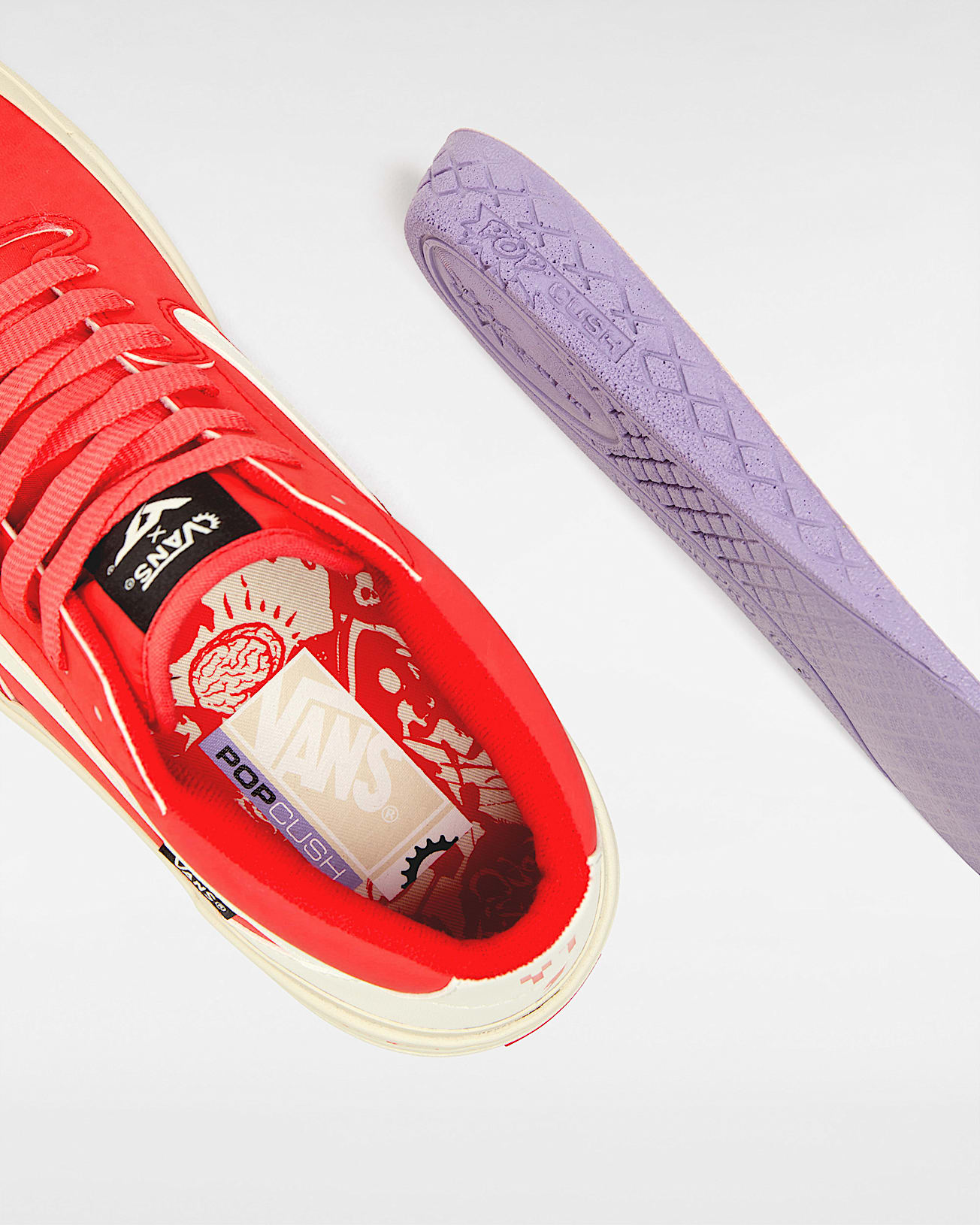 VANS X YT BMX Style 114 Shoes VANS Pink ALT6