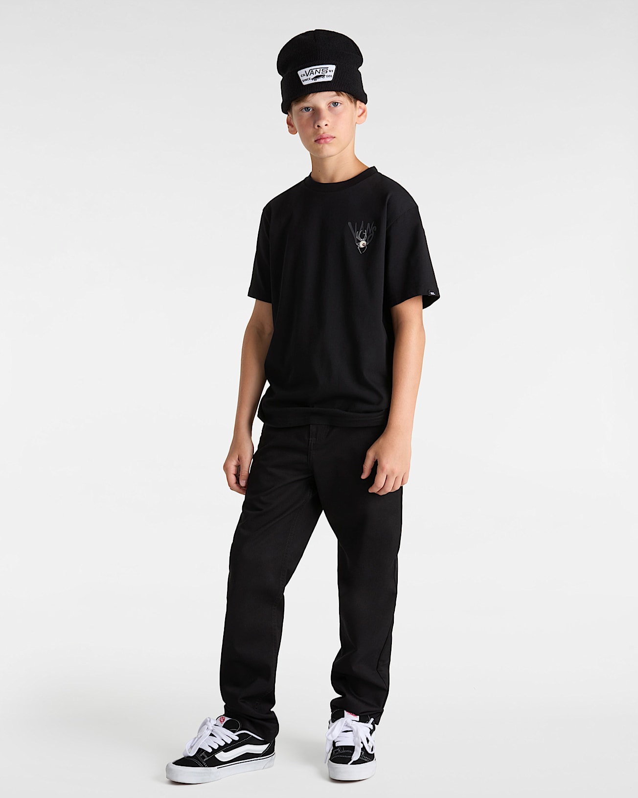 Camiseta Aractno de nios 814 aos VANS Negro ALT4