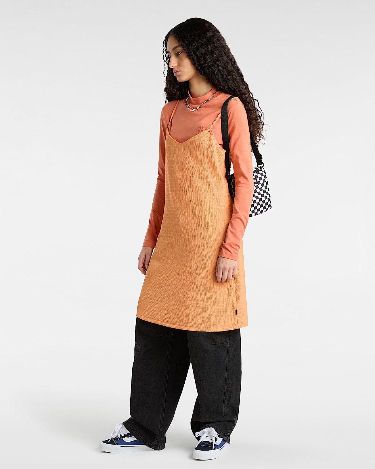 Mini Mock Neck Long Sleeve T-Shirt - 4