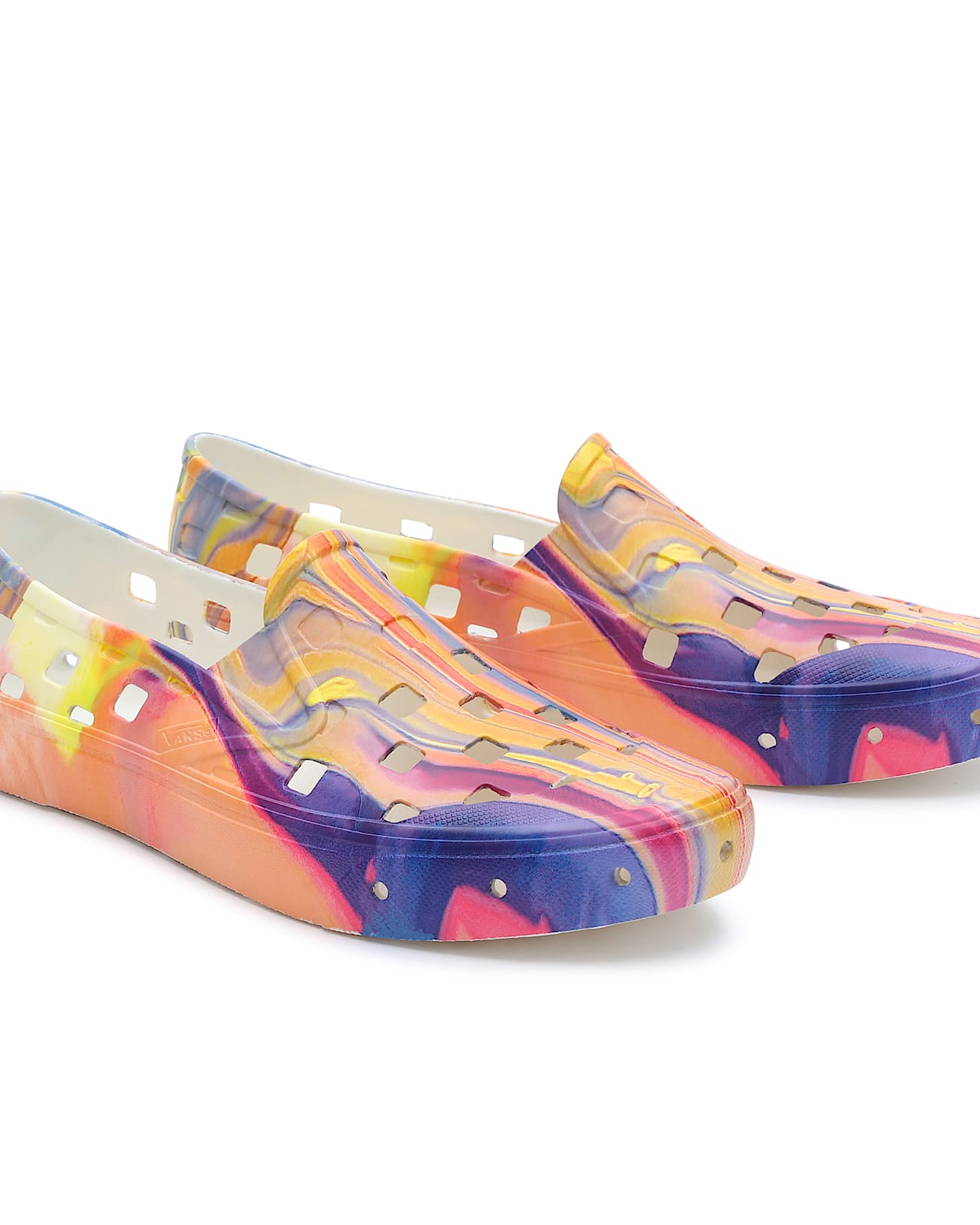 Resin Rainbow SlipOn TRK Shoes VANS Multicolour HERO