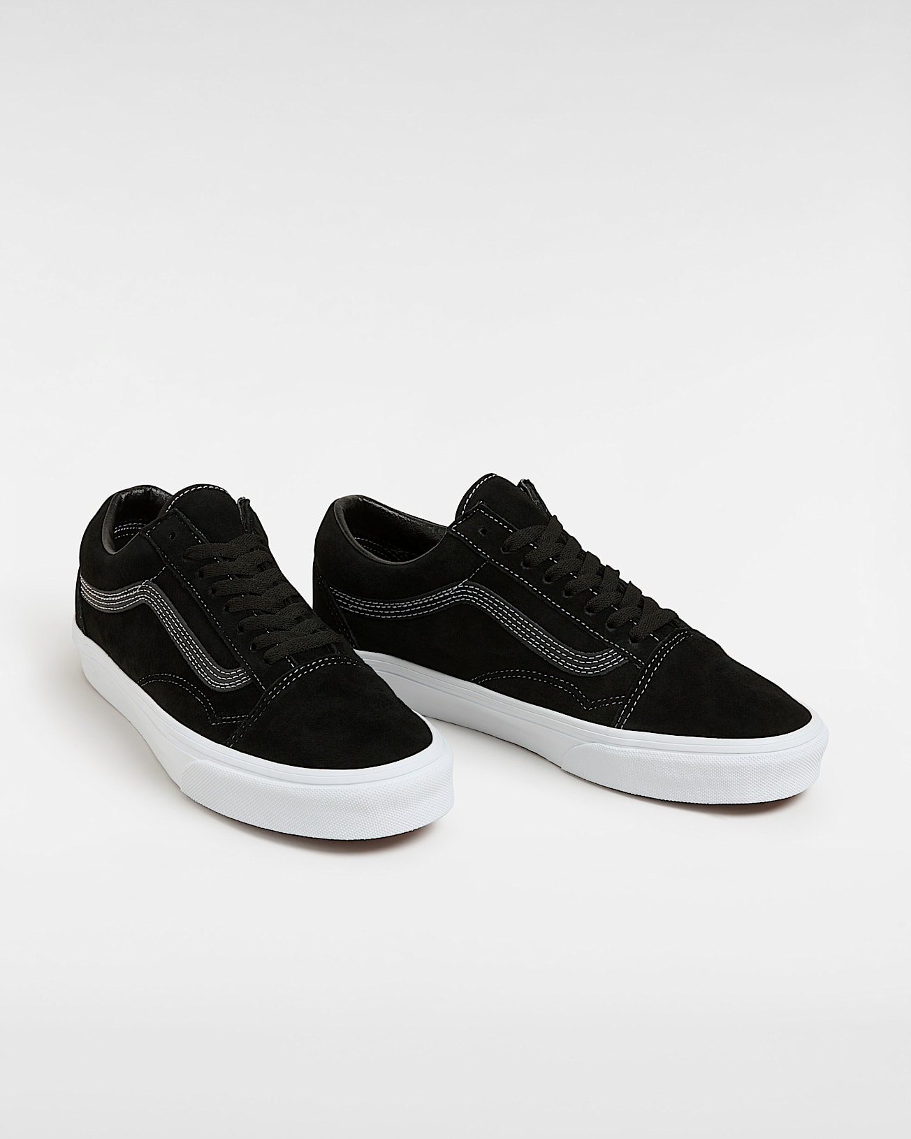 Chaussures en daim Old Skool VANS Noir ALT1