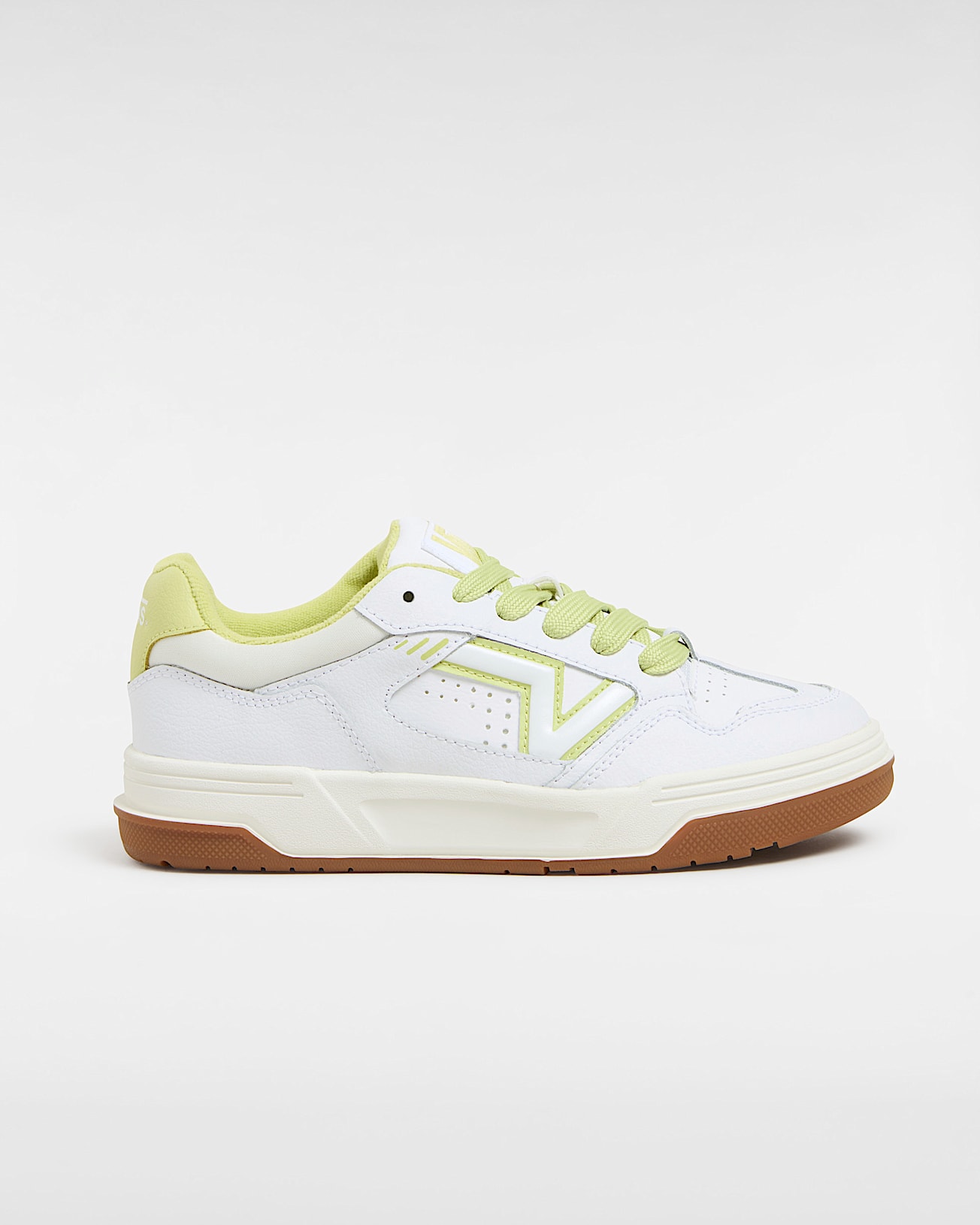 Chaussures en cuir Upland Vintage VANS Blanc HERO