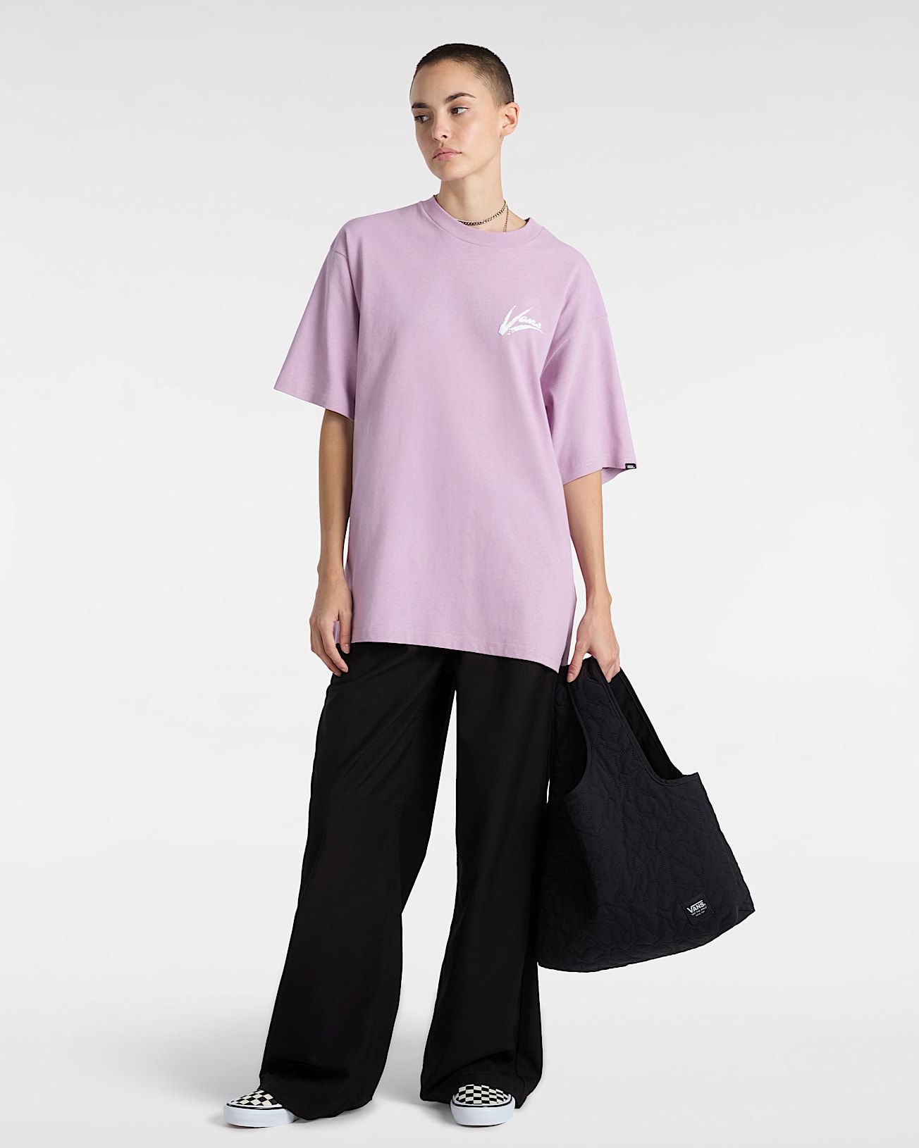 Borsa shopper Pergs ABD VANS Nero ALT4