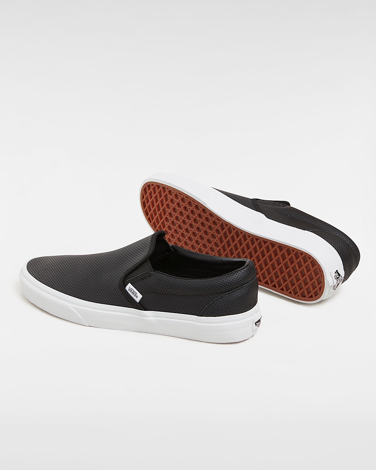 Zapatillas de cuero Perf Classic SlipOn VANS Negro ALT2