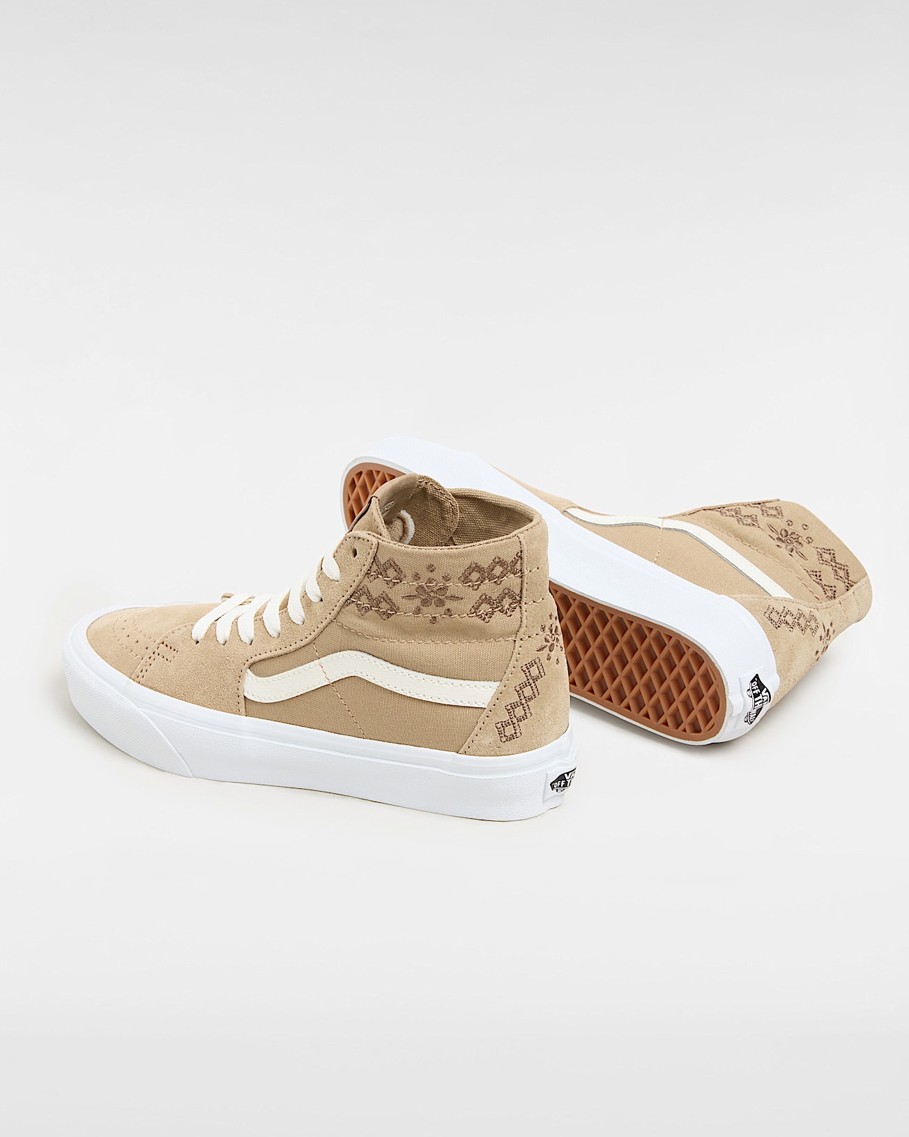 Chaussures Sk8Hi Tapered VANS Marron ALT2