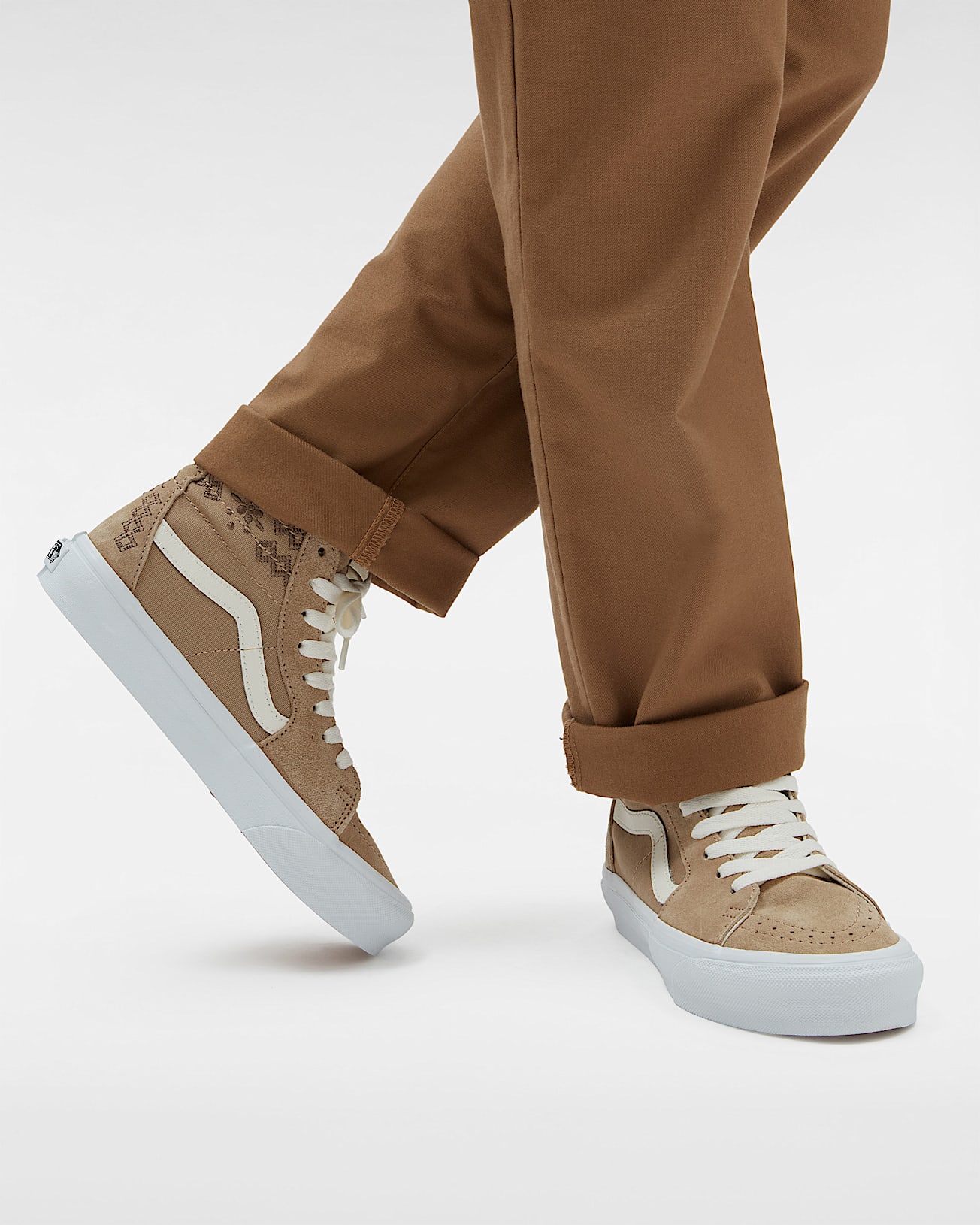 Chaussures Sk8Hi Tapered VANS Marron ALT4
