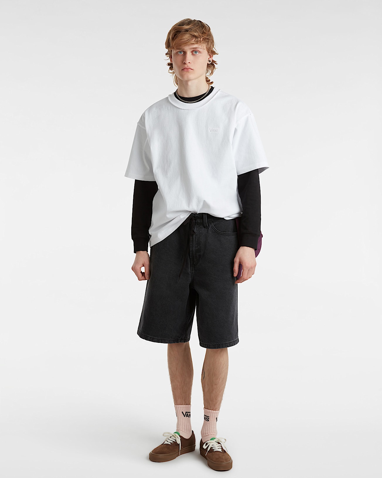 TShirt logo Premium VANS Blanc ALT4