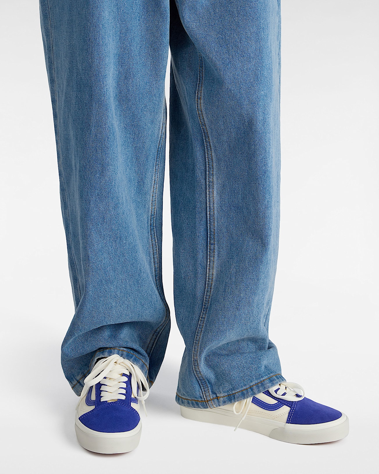 Old Skool Shoes VANS Blue ALT4