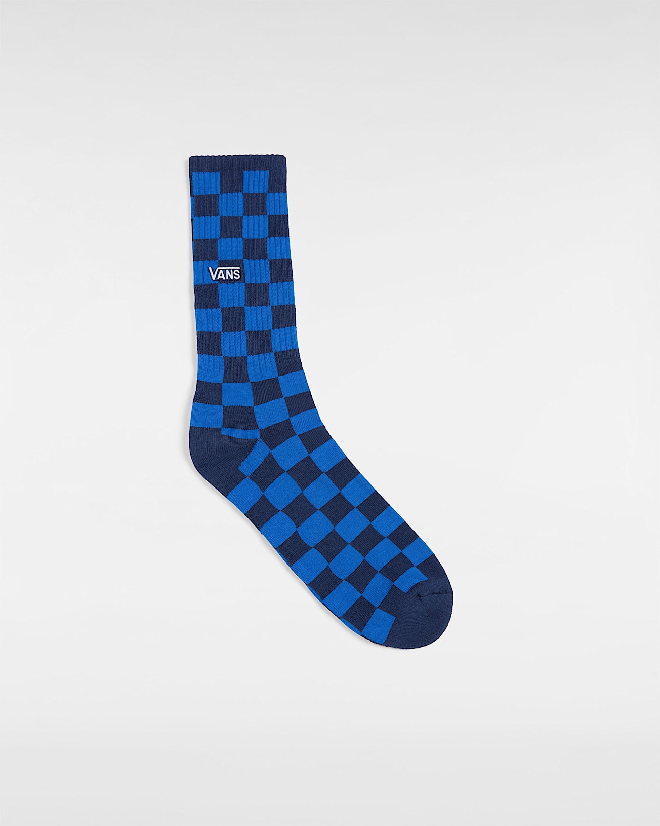 Checkerboard Crew Socks 1 Pair VANS Blue HERO