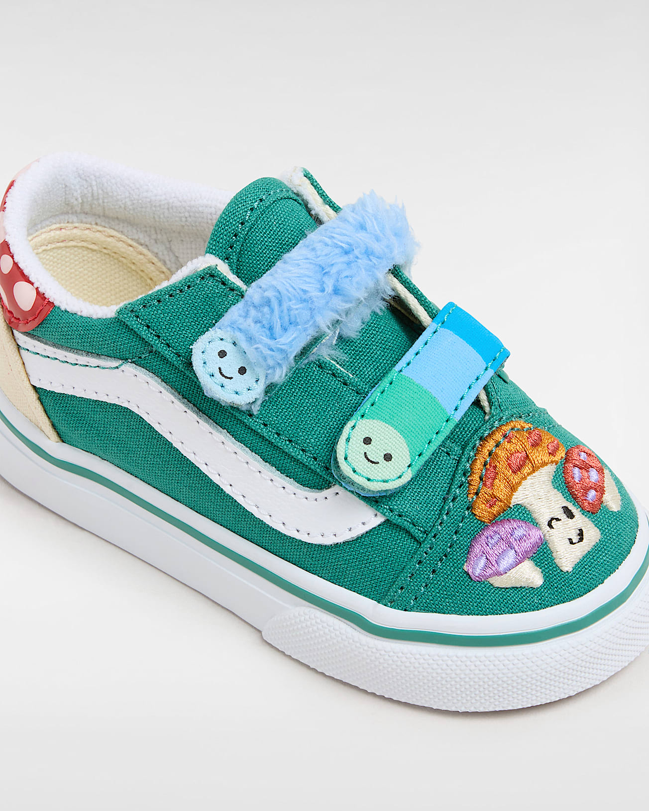 Scarpe con strappo Bambinoa Old Skool 14 anni VANS Verde ALT3