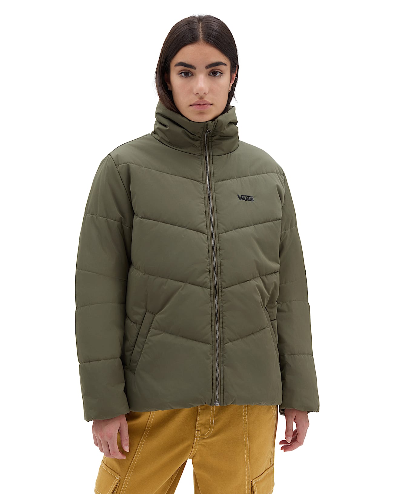 Foundry Puffer MTE Jacket VANS Green HERO