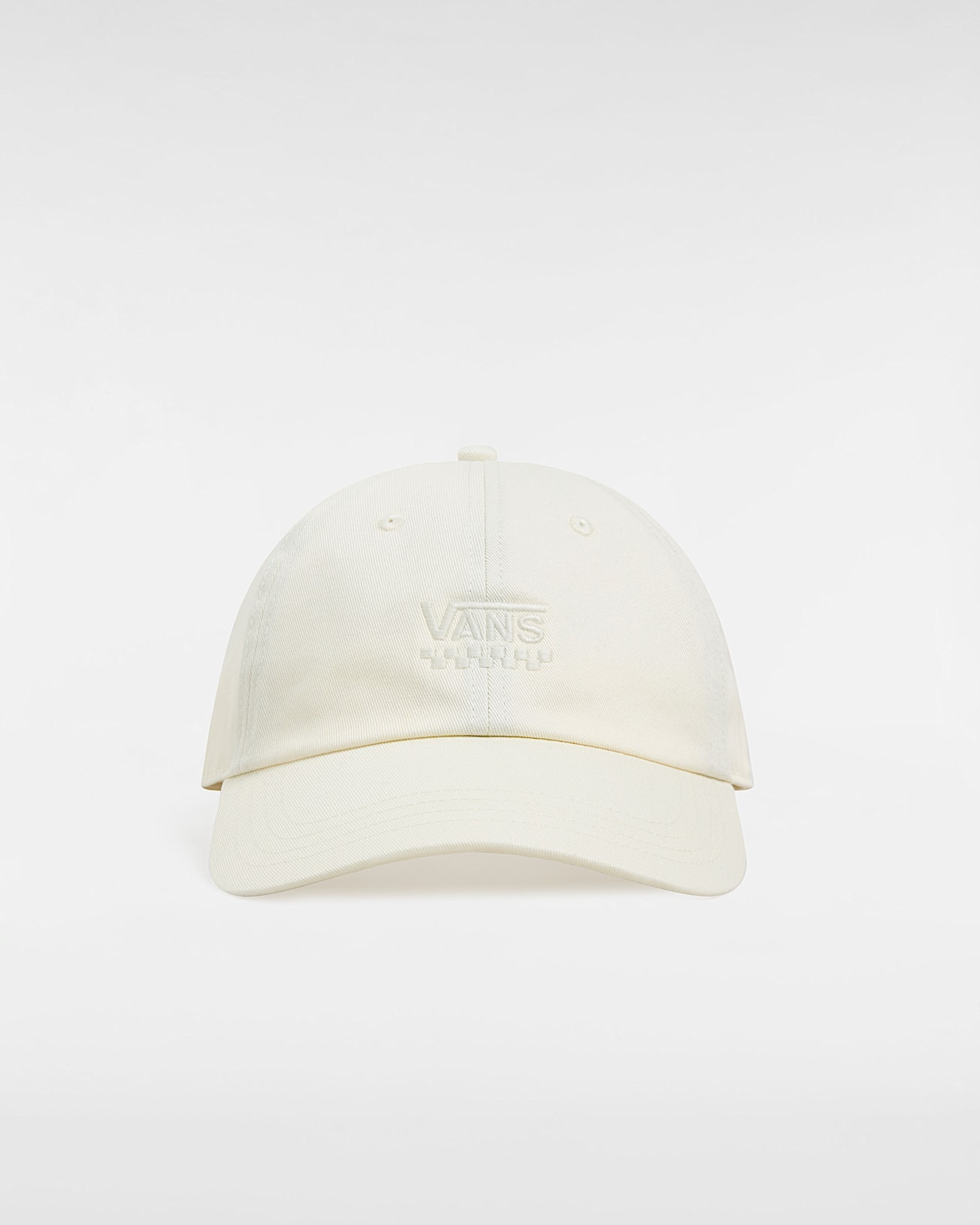 Court Side Curved Bill Jockey Hat VANS White ALT1