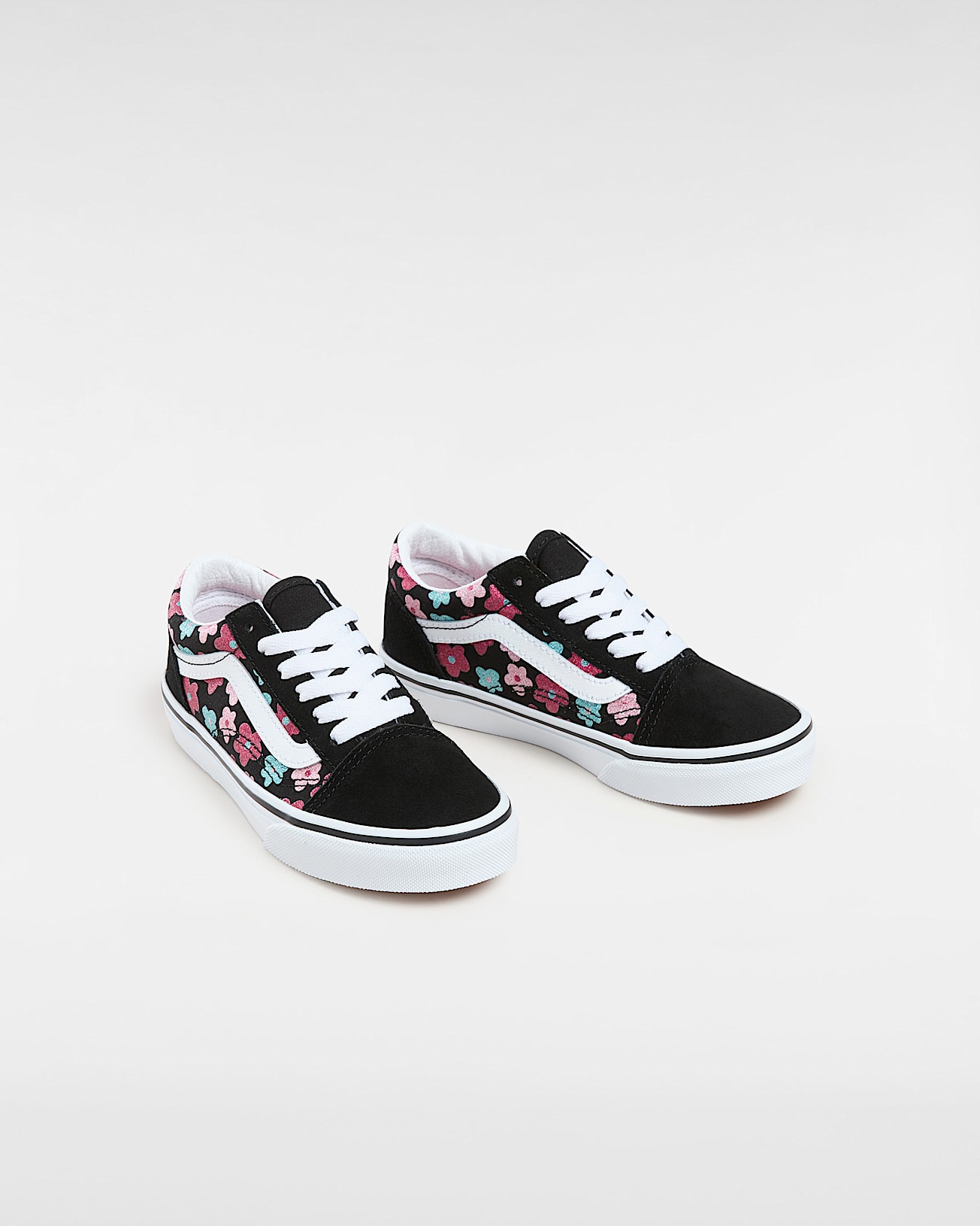 Kids Old Skool Glitter Shoes  48 Years VANS Multicolour ALT1