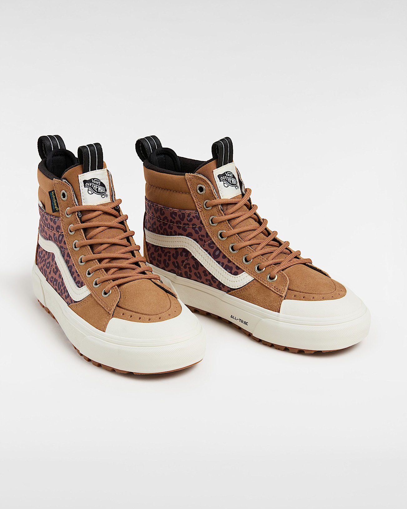 Chaussures impermables MTE Sk8Hi VANS Marron ALT1