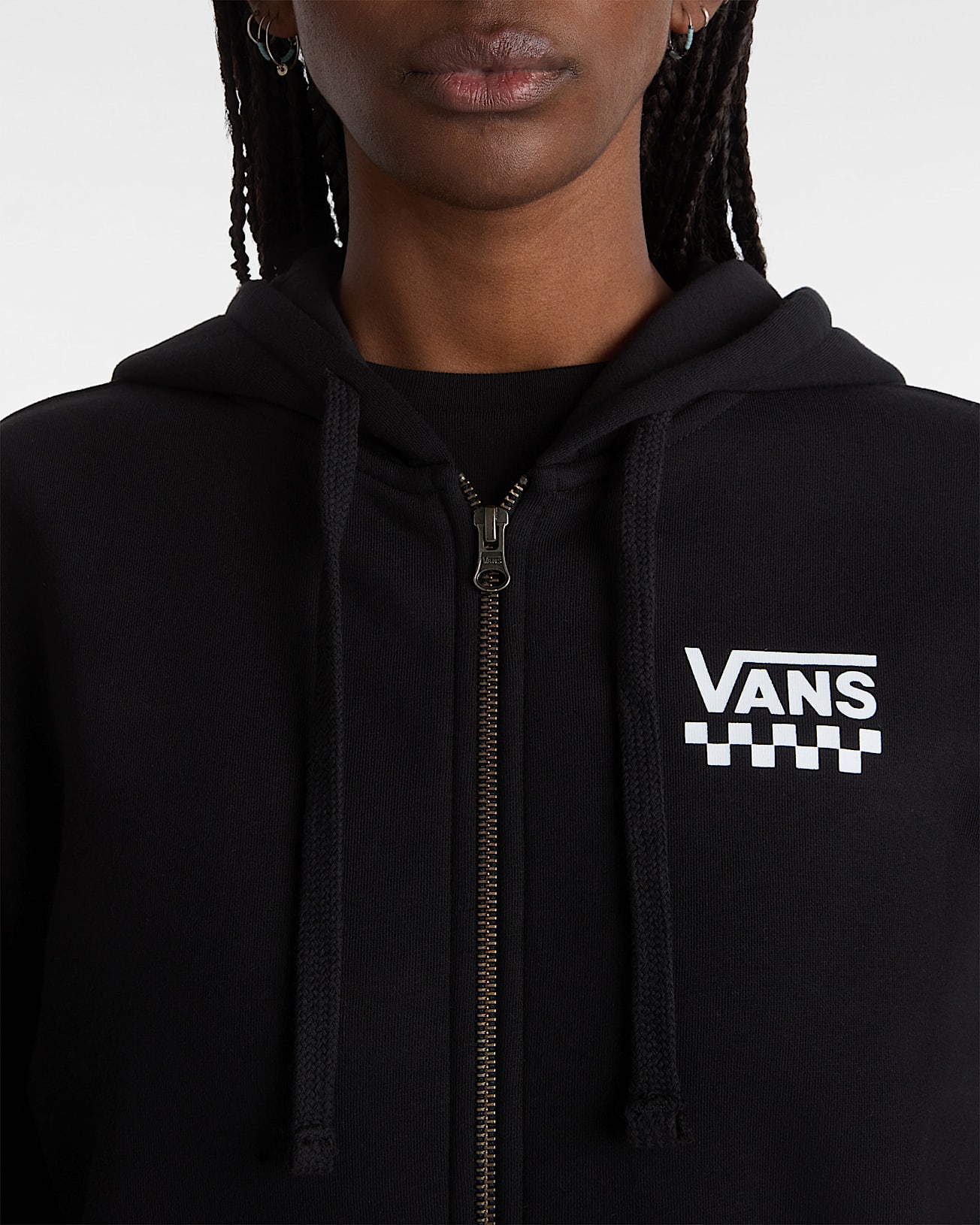 Felpa con cappuccio oversize Extra Fun con  intera VANS Nero ALT6