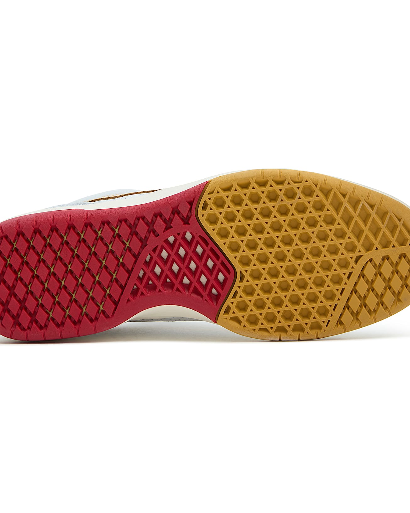 Vans Men\'s Zahba Vintage Sport White Red Suede Mesh Skate Shoes Sizes NIB Vans Mens Sk8-Hi Red / True White Canvas Suede Skate Shoes  main image 3