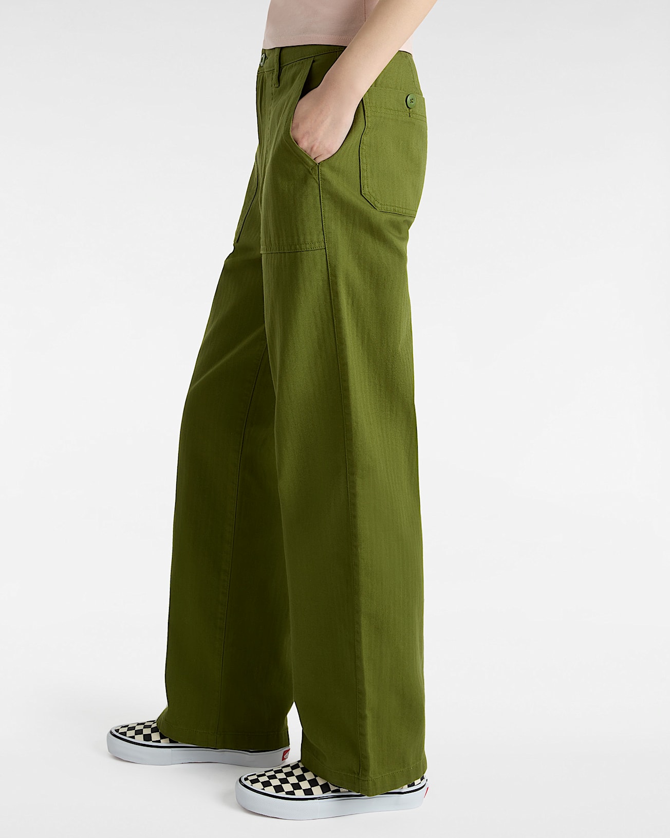 Pantalon Union Relaxed Carpenter VANS Vert ALT5