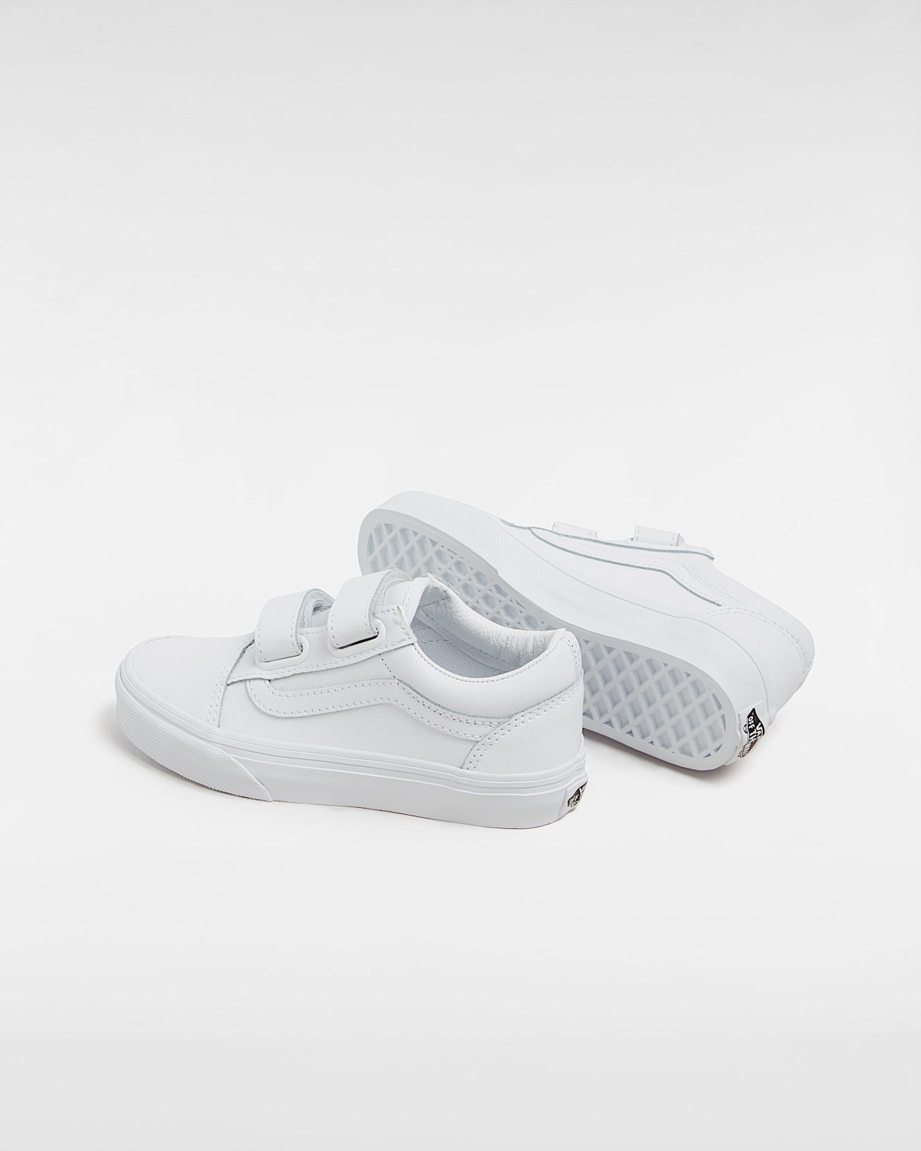 Chaussures  scratch Old Skool Classic Tumble Enfant 48 ans VANS Blanc ALT2