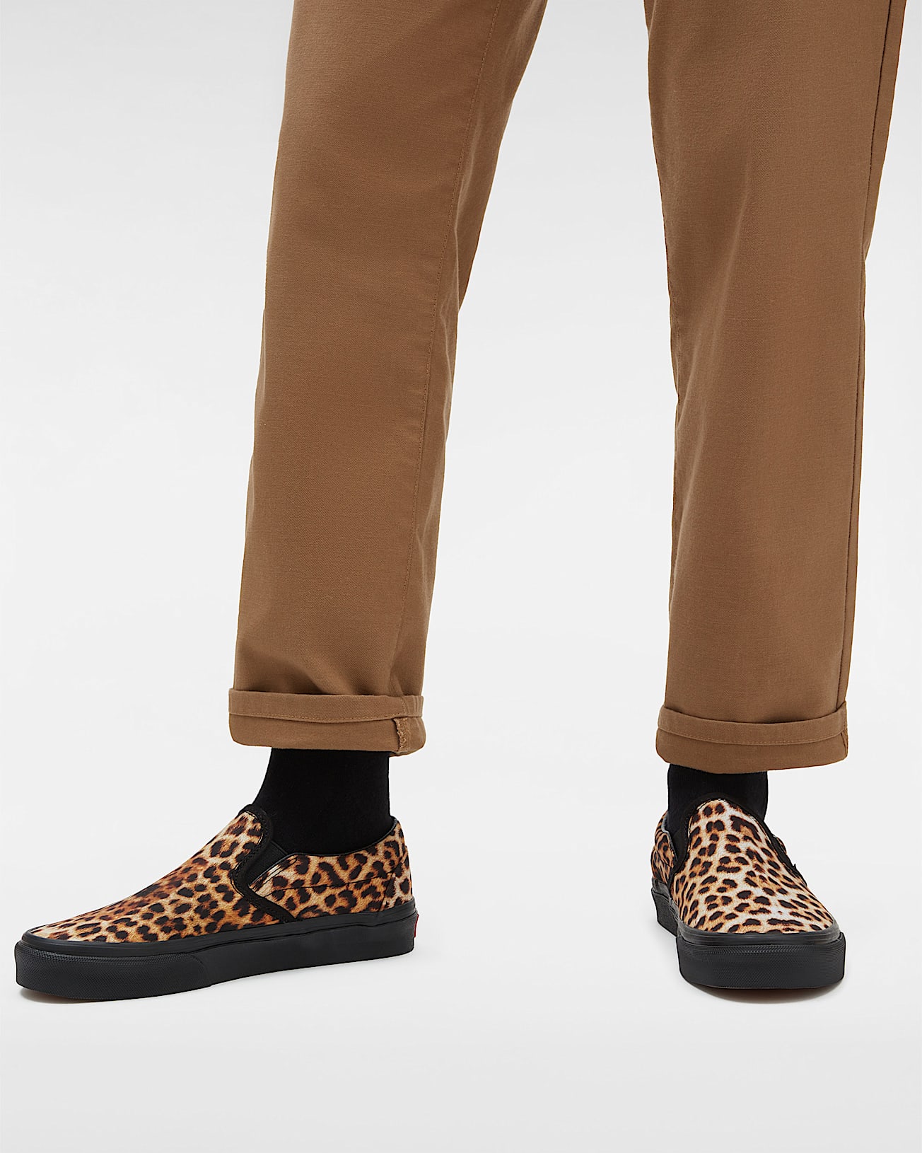 Chaussures Classic SlipOn VANS Marron ALT4