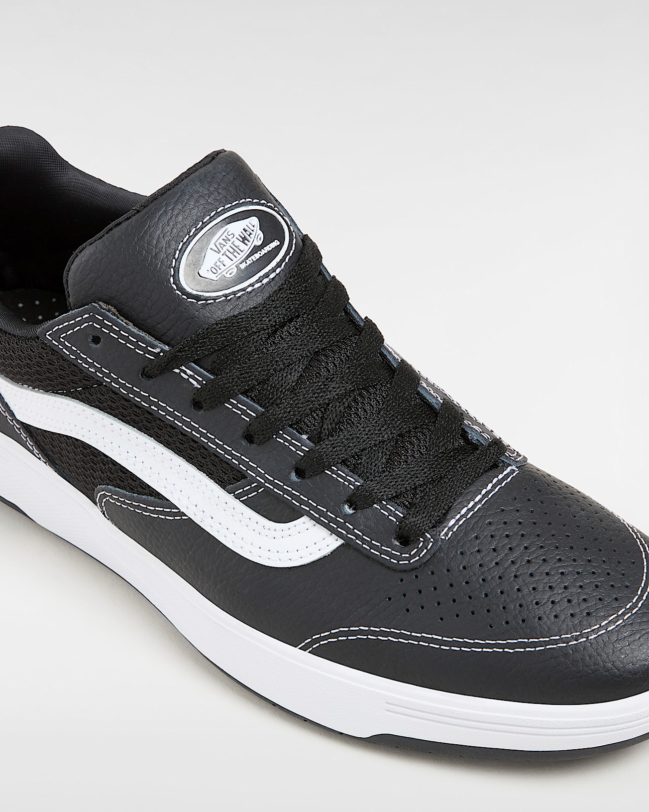 Zahba Leather Shoes VANS Black ALT3