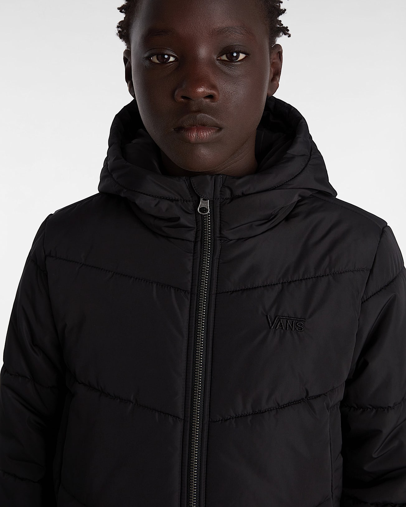 Doudoune courte  capuche MTE Foundry Enfant 814 ans VANS Noir ALT6