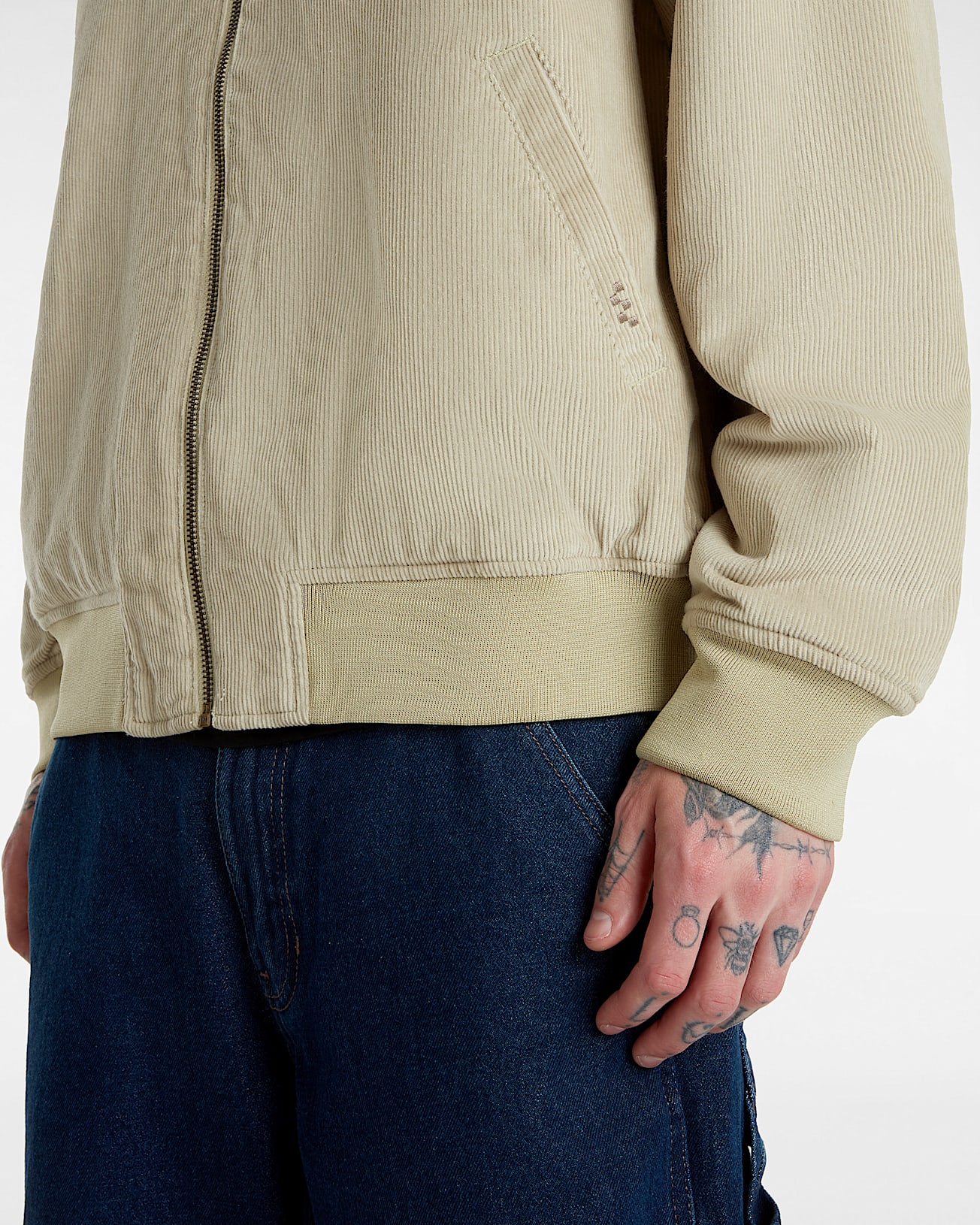 Skate Cord Bomberjacke VANS Beige ALT7