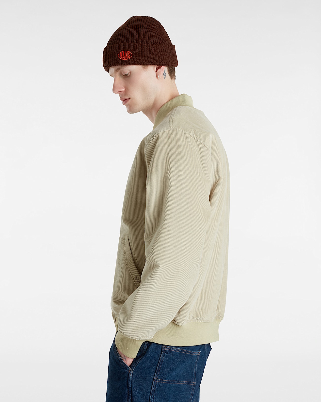 Skate Cord Bomberjacke VANS Beige ALT4
