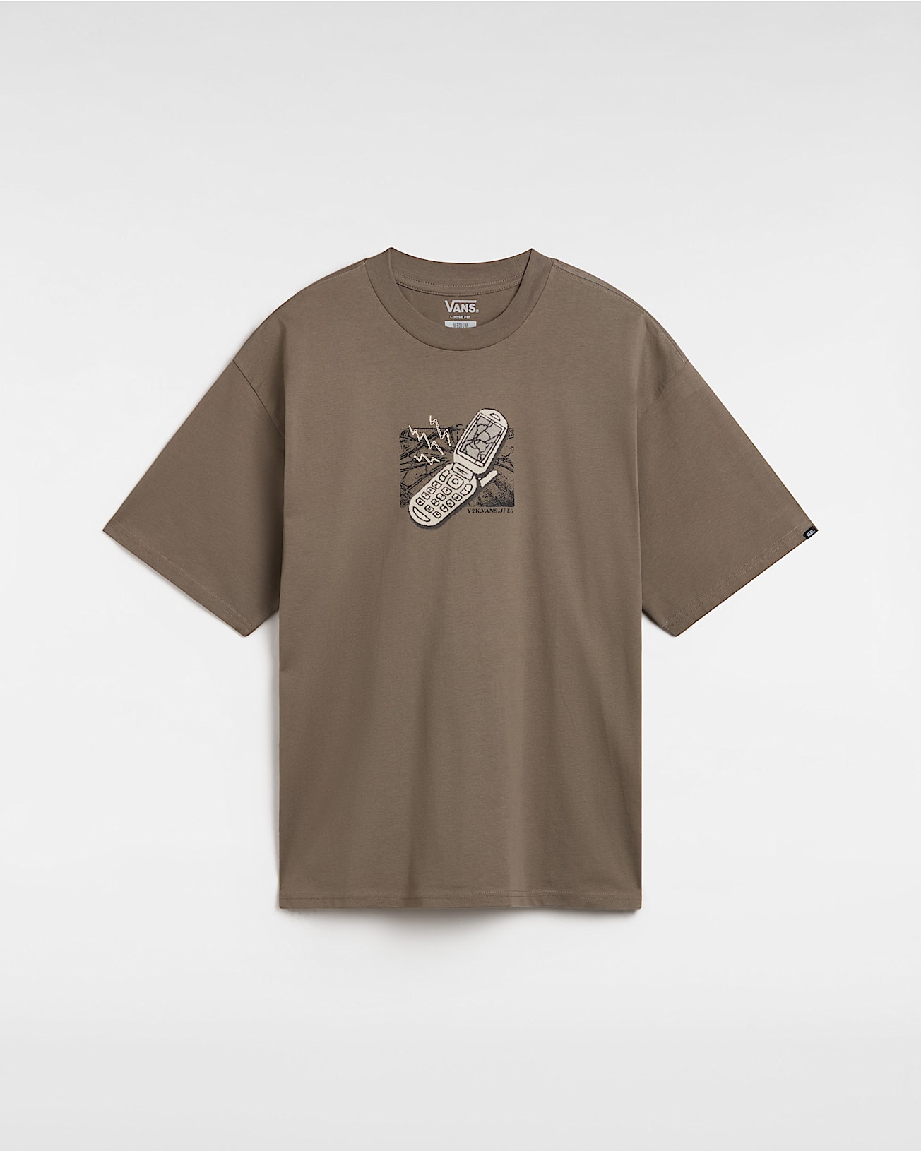 Take The Call TShirt VANS Brown HERO