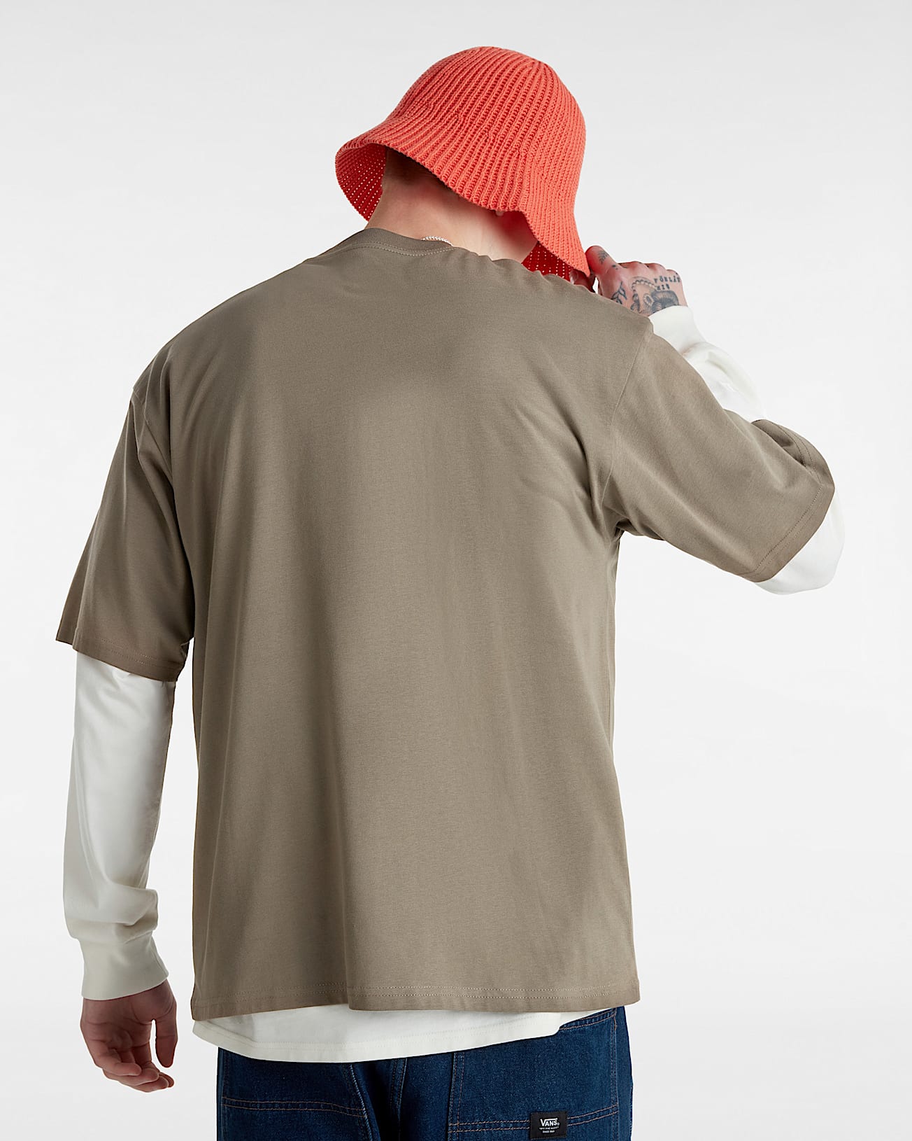 Take The Call TShirt VANS Brown ALT3