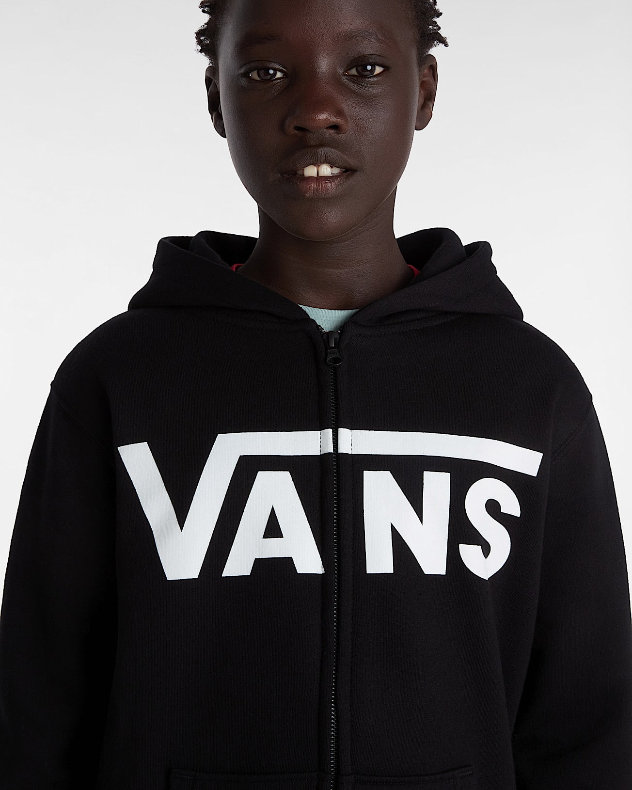 Kinder Vans Classic II Hoodie 814 Jahre VANS Schwarz ALT11