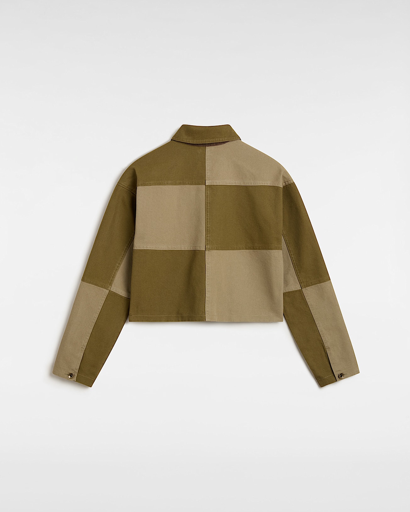 OTW Homme Girls Reversible Jacket Dark Olive VANS Green ALT1