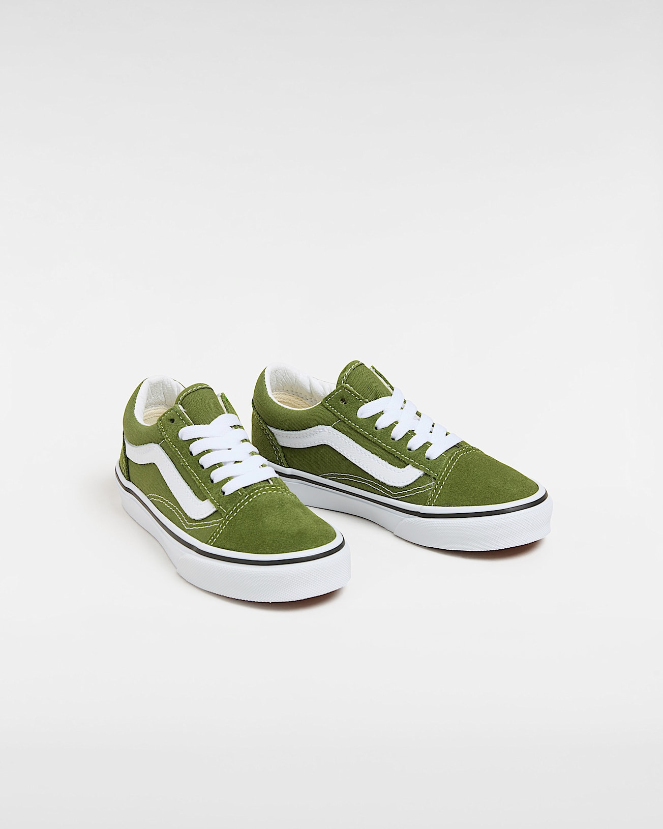 Chaussures Old Skool Enfant 48 ans VANS Vert ALT1