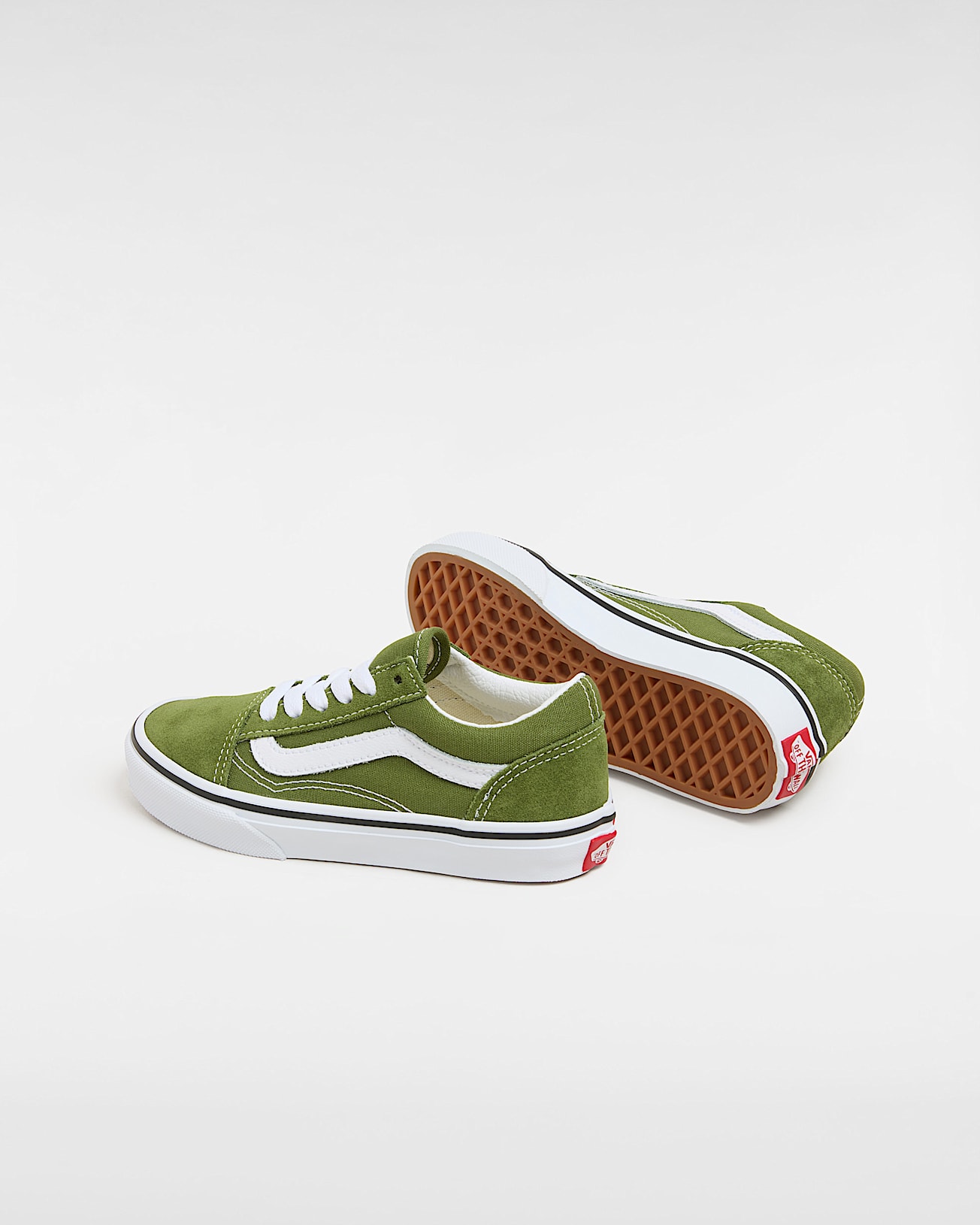 Chaussures Old Skool Enfant 48 ans VANS Vert ALT2