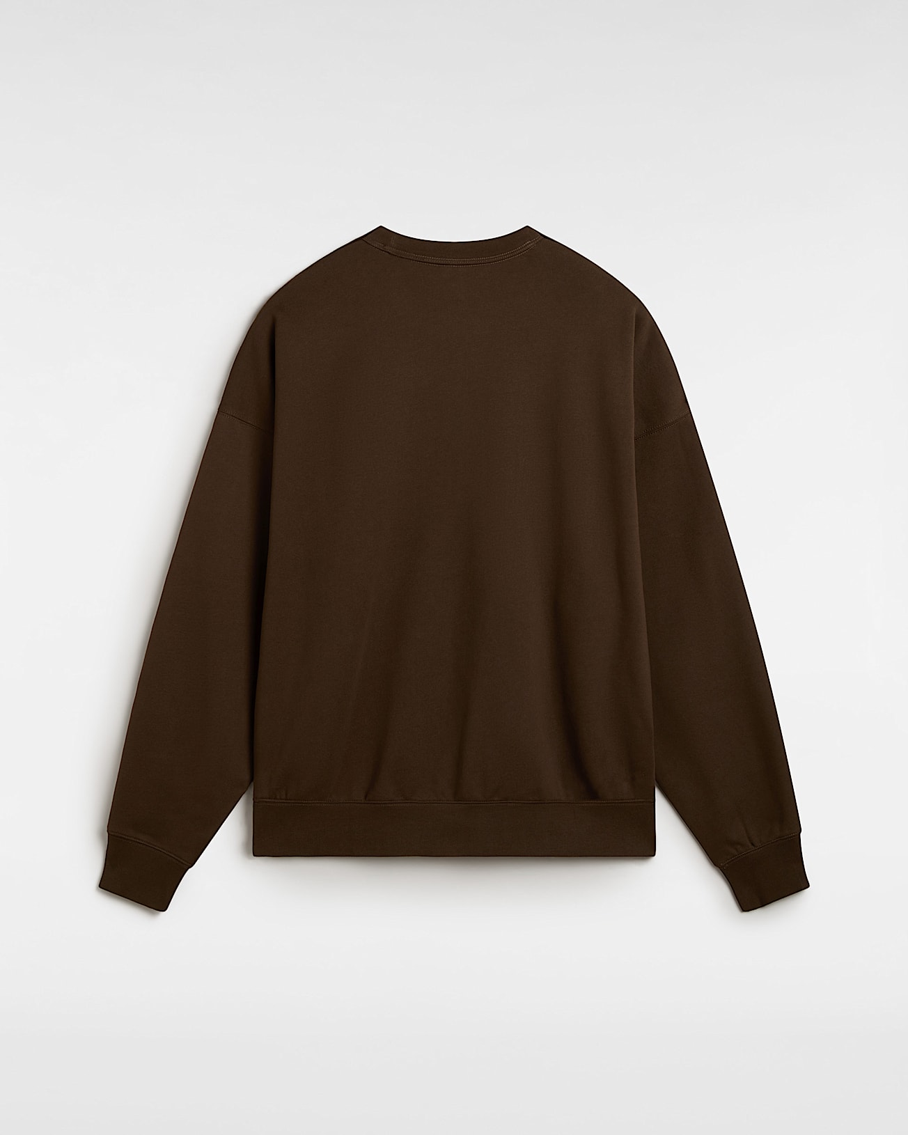 Sweat rasducou Premium Logo Crew VANS Marron ALT1