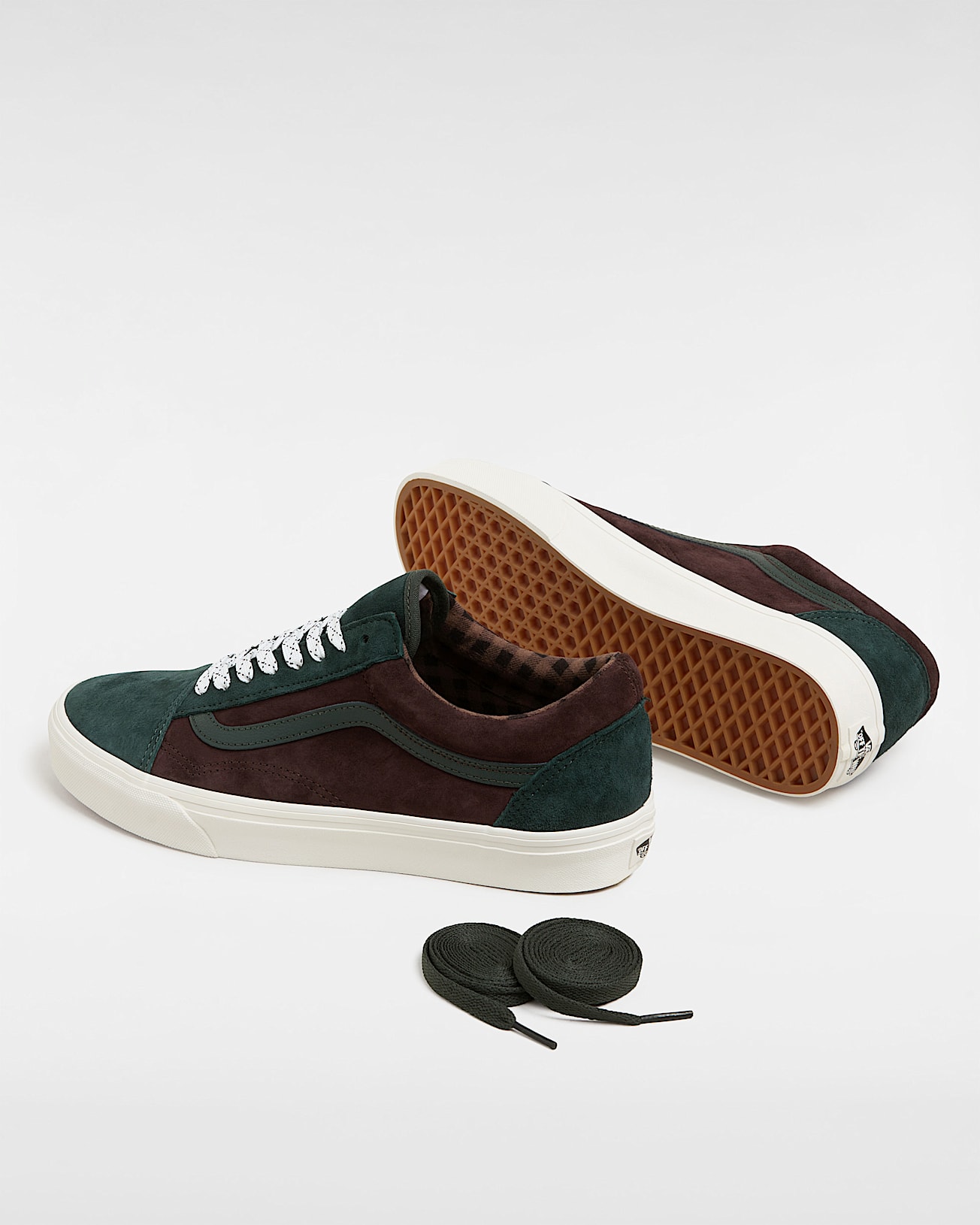 Old Skool Wildlederschuhe VANS Grn ALT2