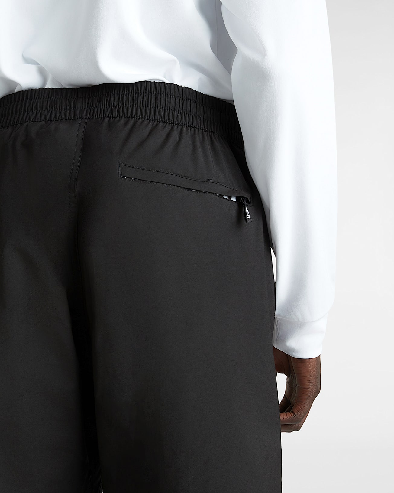 Primary Solid Elastic Surfshort VANS Zwart ALT7