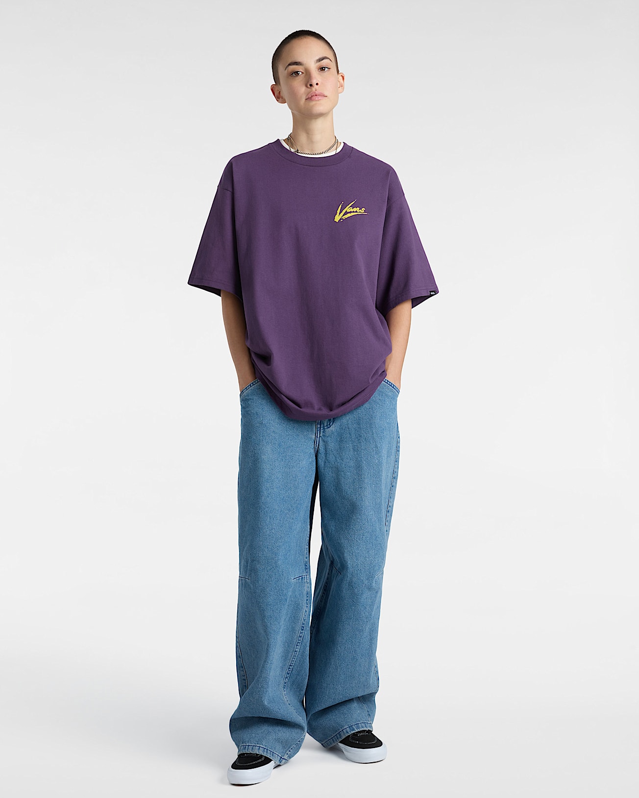 Pantalon en jean Curbside VANS Bleu ALT5